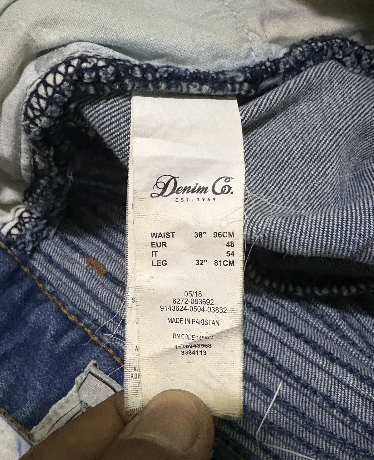 Other Dico Denim Co. Streetwear Jeans Distressed Denim Size US 36 / EU 52 - 22 Thumbnail