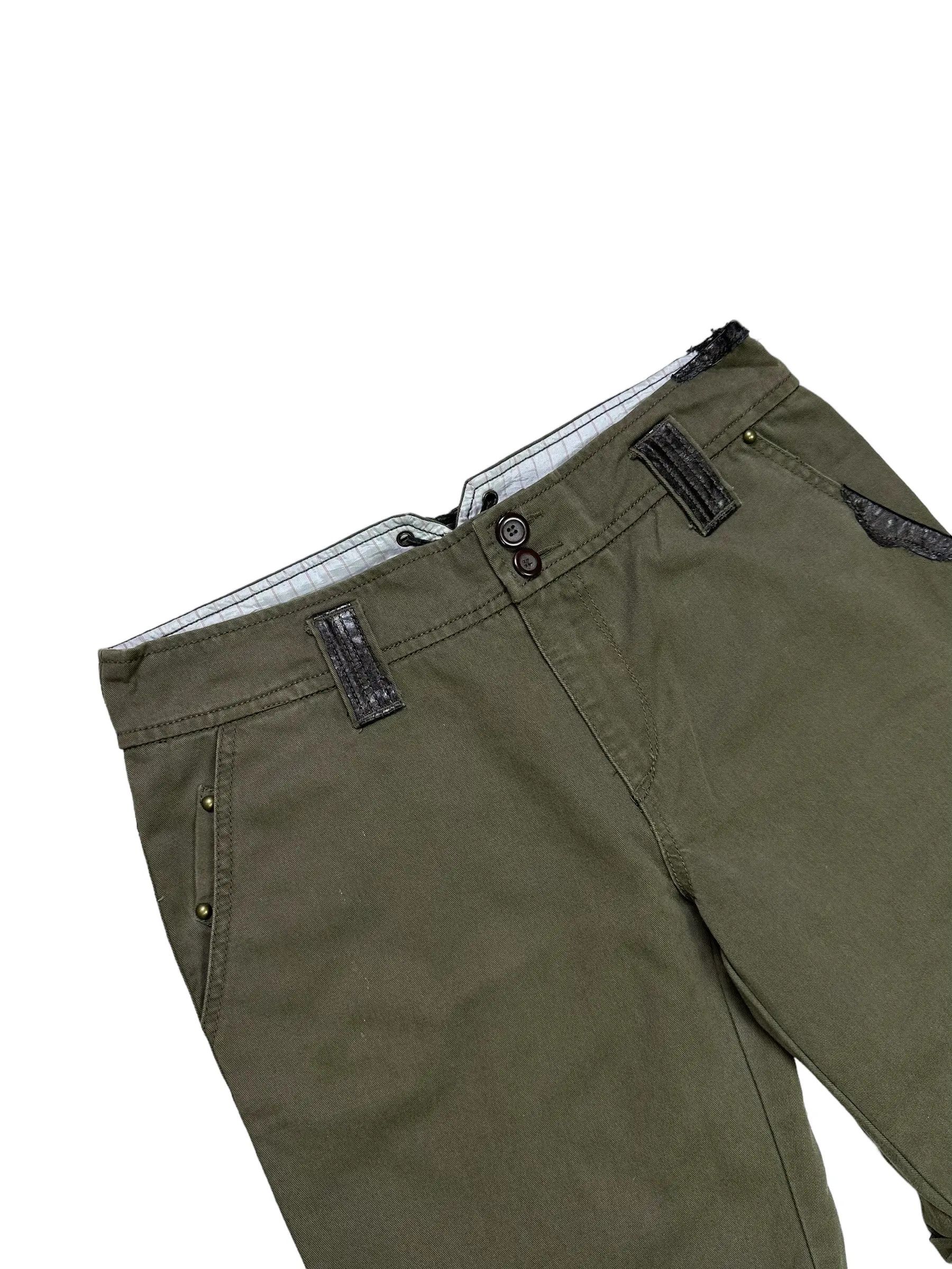 Japanese Brand Tough khaki military shorts Size US 31 - 9 Thumbnail