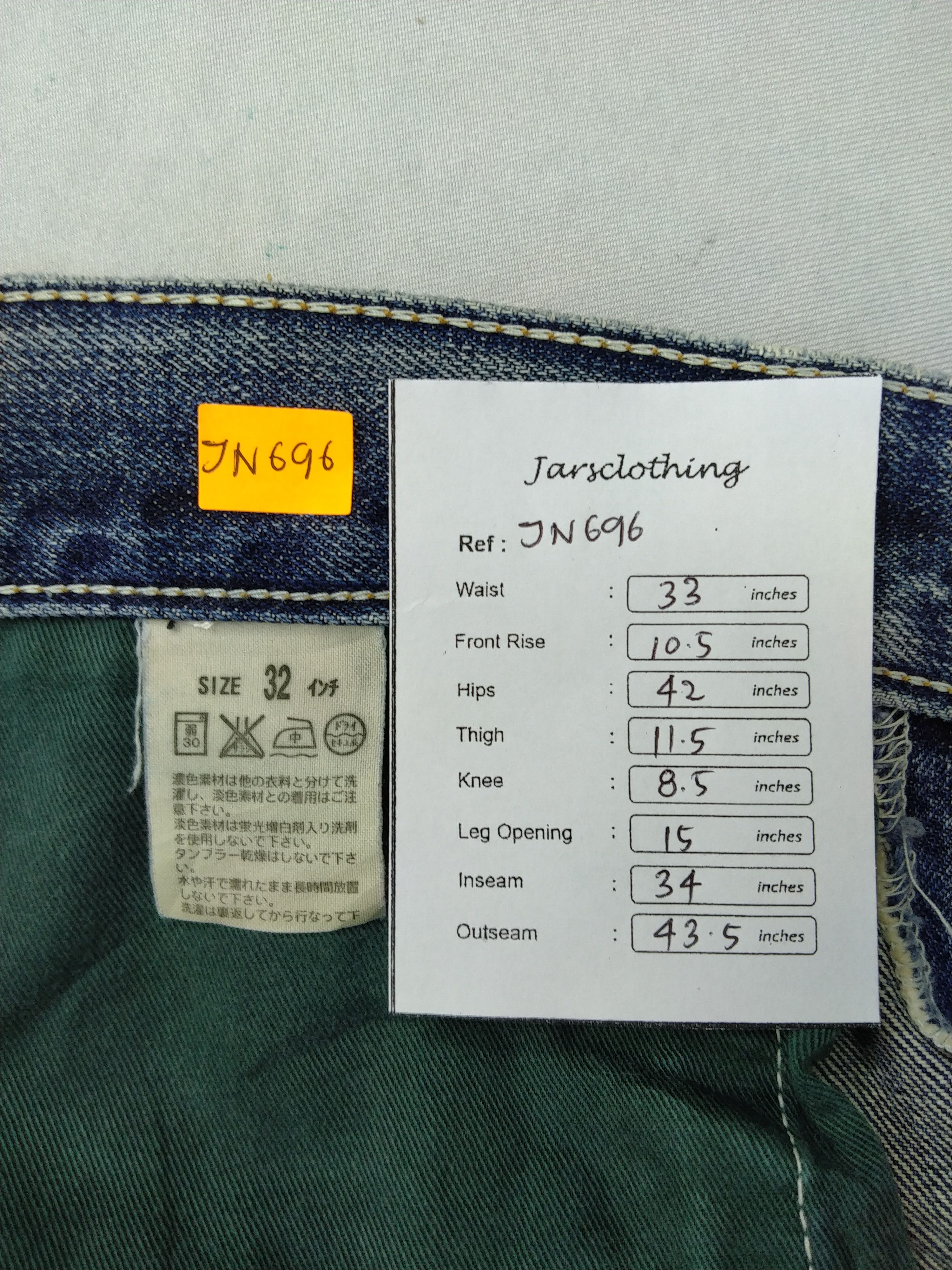 Levi's Distressed Blue Vintage Levi's 505 Denim 33x34 -JN696 Size US 33 - 7 Thumbnail