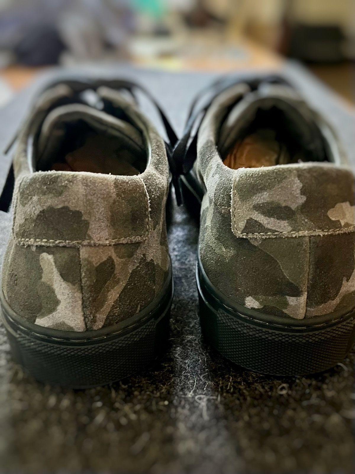 Common Projects COMMON PROJECTS 2138 Camo Suede – Size 42 – Unworn Size US 9 / EU 42 - 5 Thumbnail
