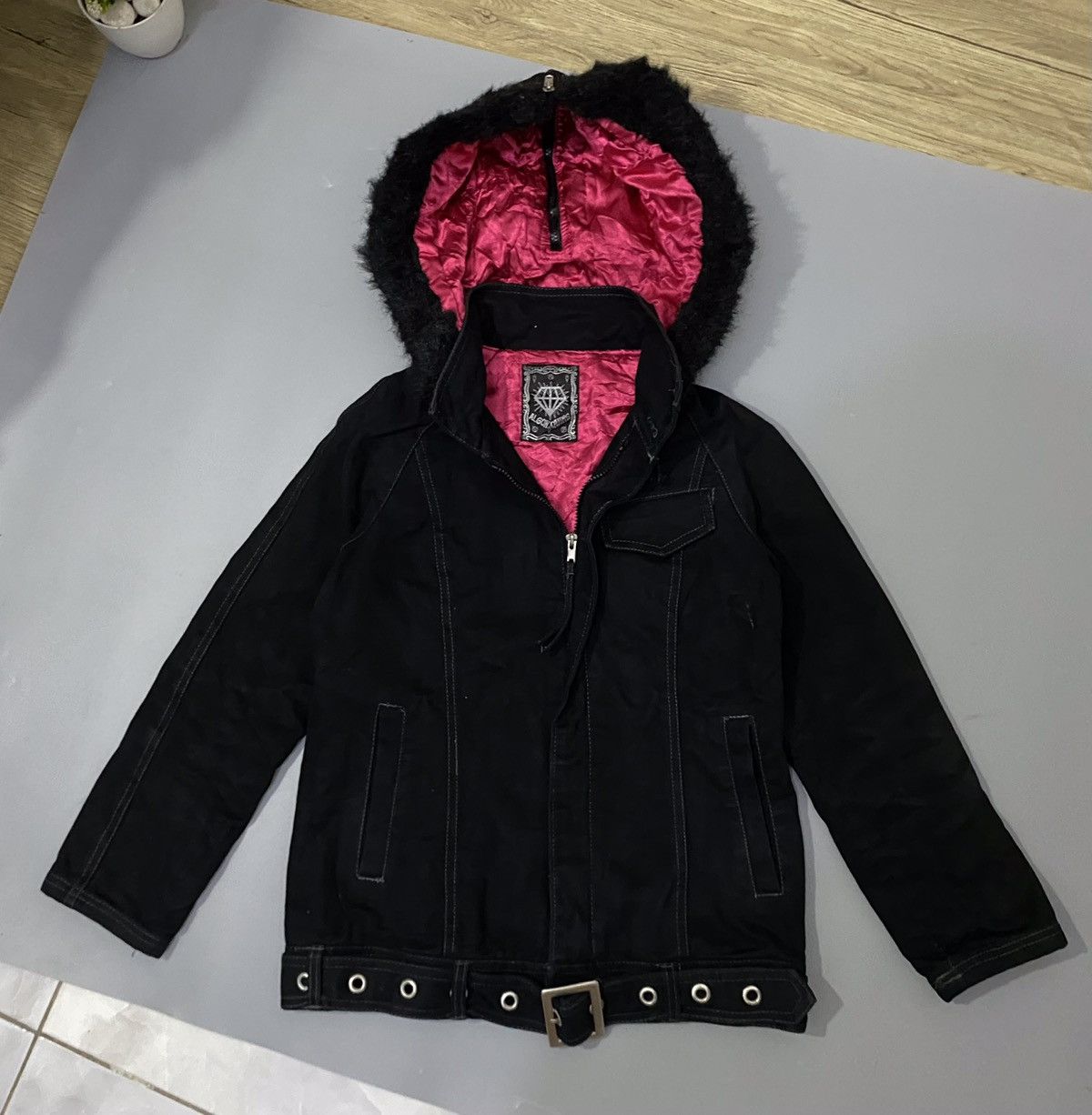 Japanese Brand 💥Rare💥Algonquins Fur Faux Jacket Size US M / EU 48-50 / 2 - 3 Thumbnail