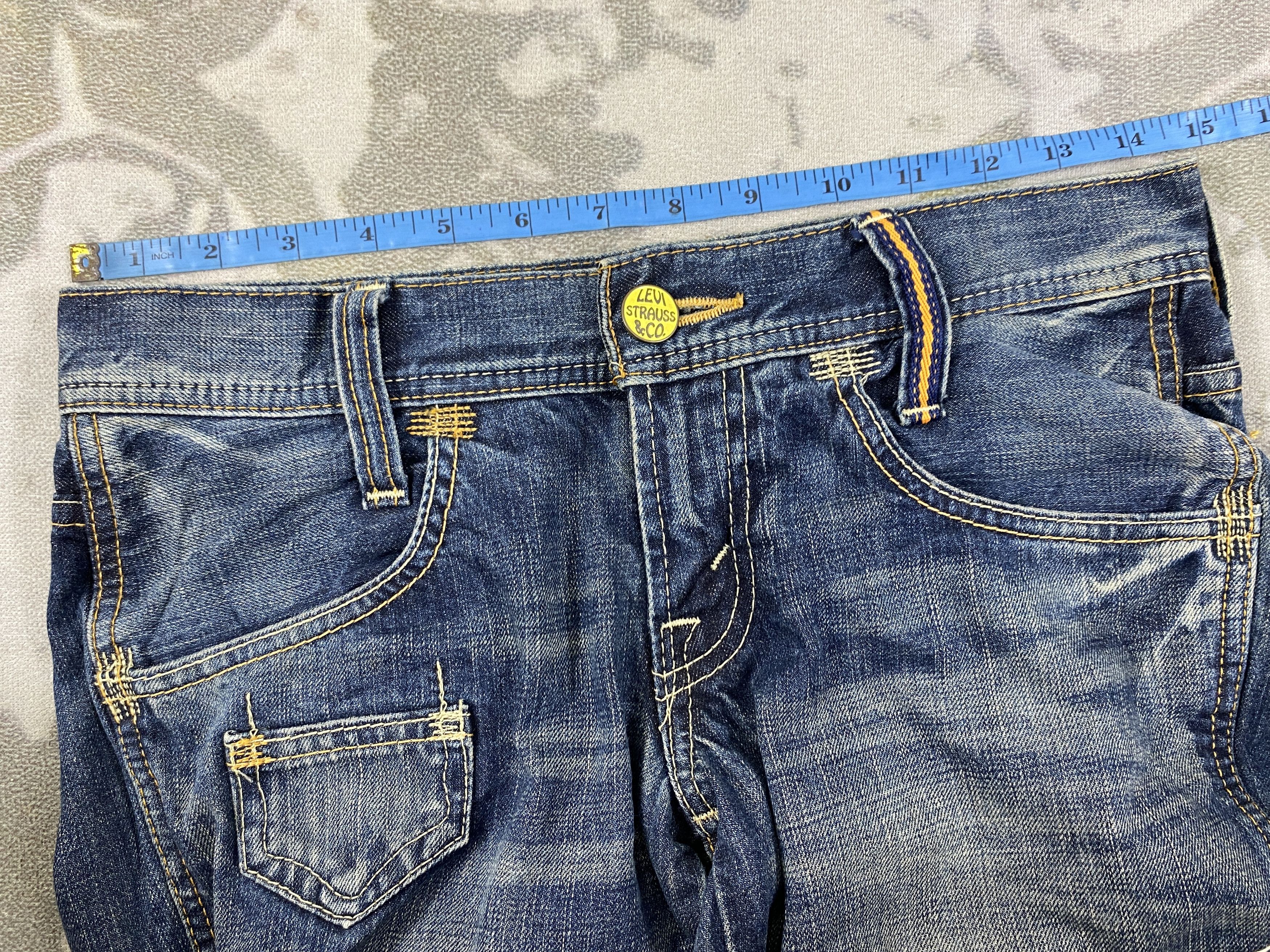 Levi's Vintage Levi's Flare Jeans 29x31 Denim- JN3898 Size 29" - 5 Thumbnail