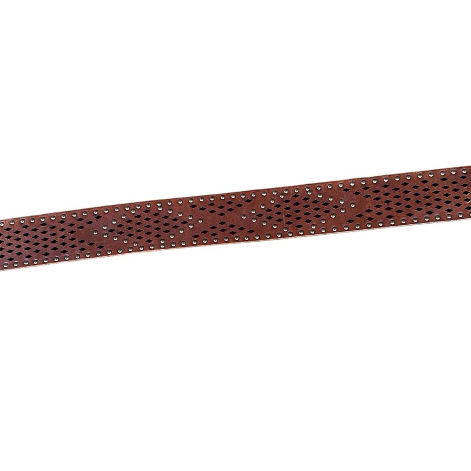Lucky Brand Lucky Brand Studded Leather Belt – Dark Brown – Size Small Size ONE SIZE - 5 Thumbnail