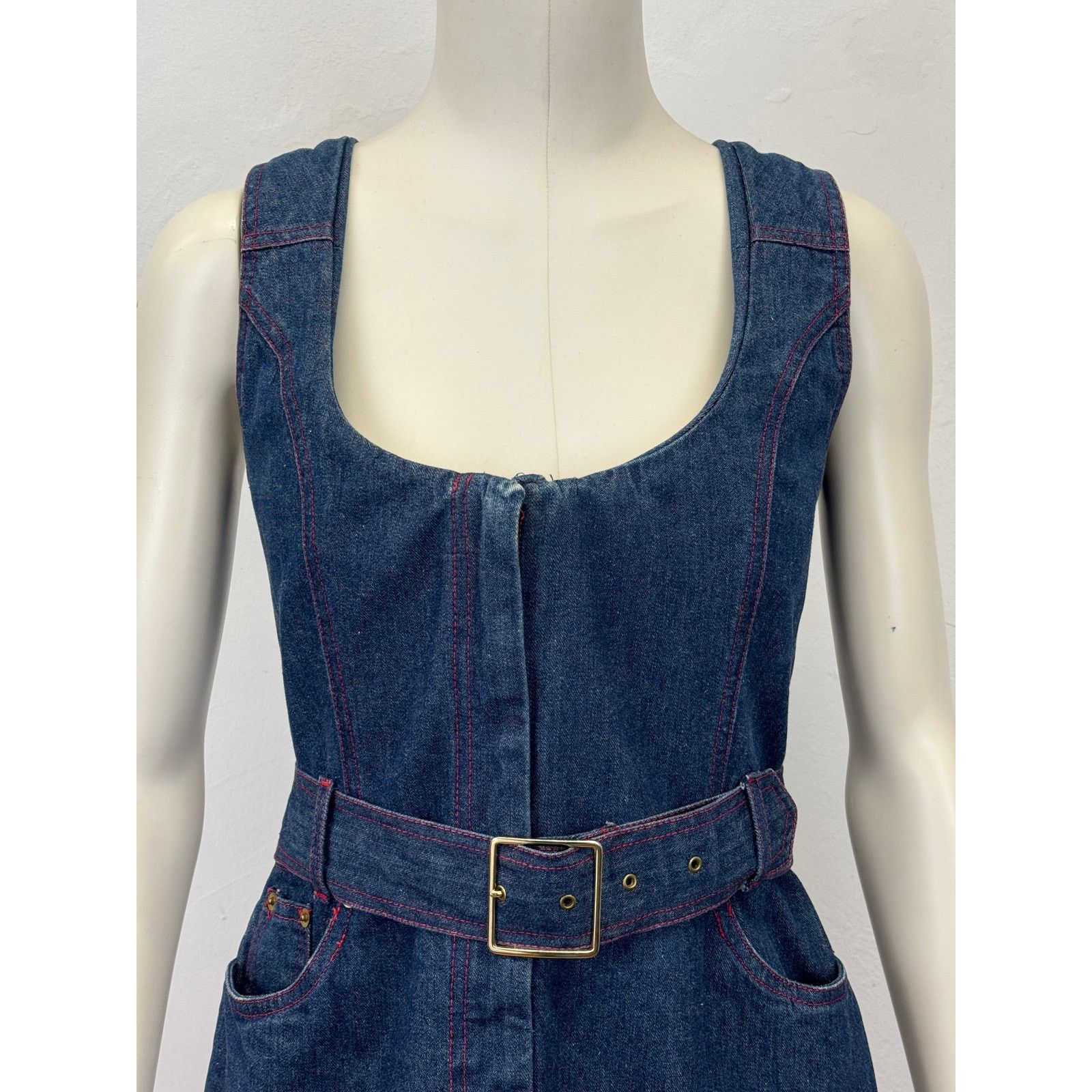 Vivienne Westwood S/S1992 Vivienne Westwood denim dress with corset Size M / US 6-8 / IT 42-44 - 6 Thumbnail