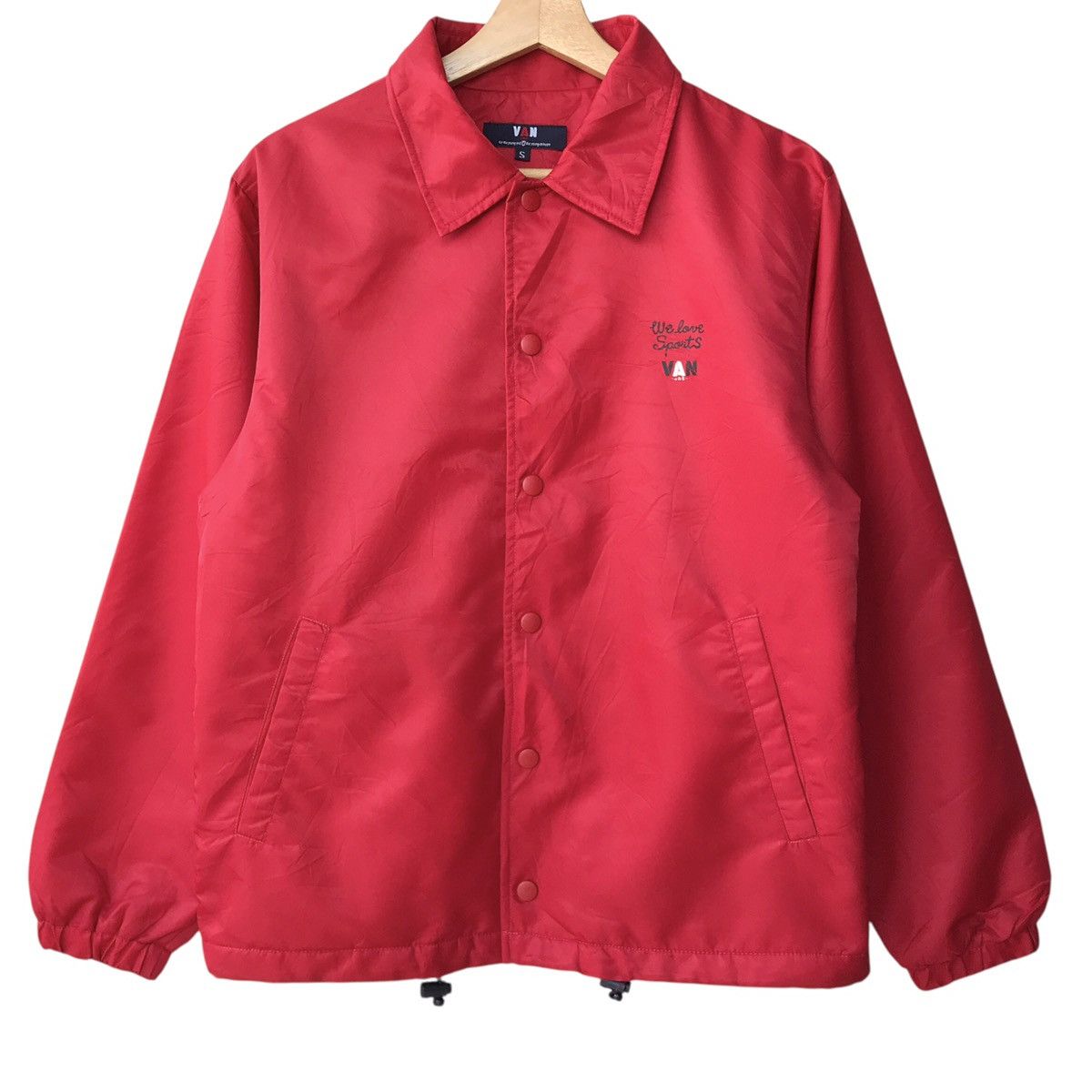 Japanese Brand × Van V.A.N Jac Japan Young At Heart Big Logo Coach Jacket Size US M / EU 48-50 / 2 - 2 Thumbnail