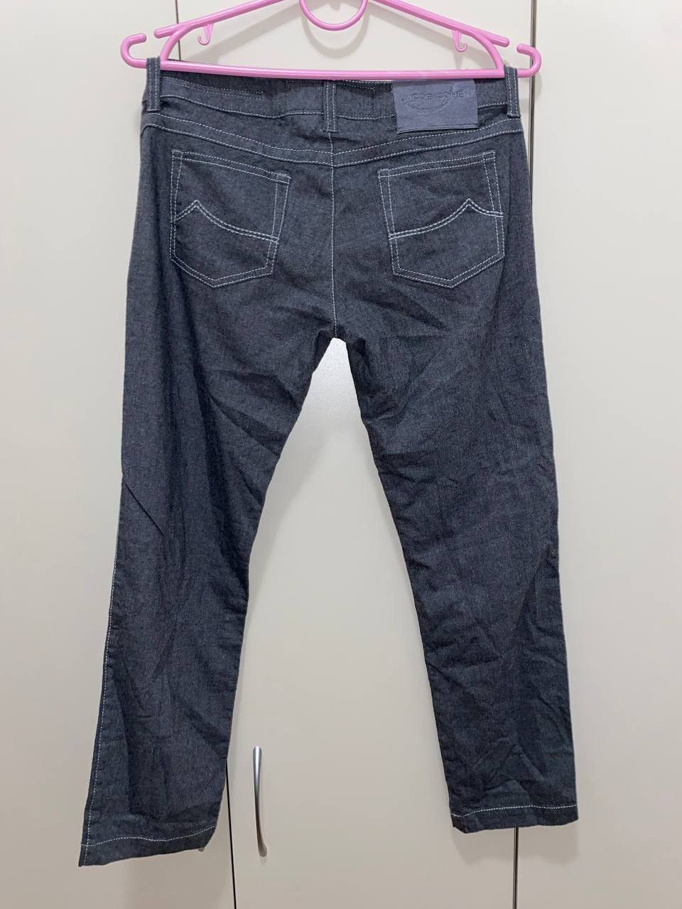 Jacob Cohen Jacob Cohen Wool Blend Gray Style Pants Size 26 Size US 26 / EU 42 - 2 Thumbnail