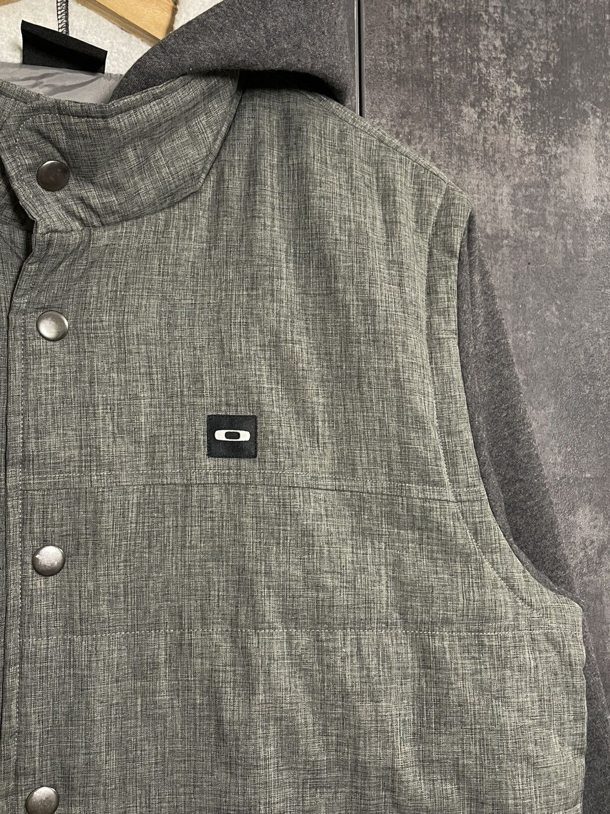 Oakley Vintage Oakley Light Jacket Hybrid Vest Hoodie Arcteryx Size US L / EU 52-54 / 3 - 7 Thumbnail