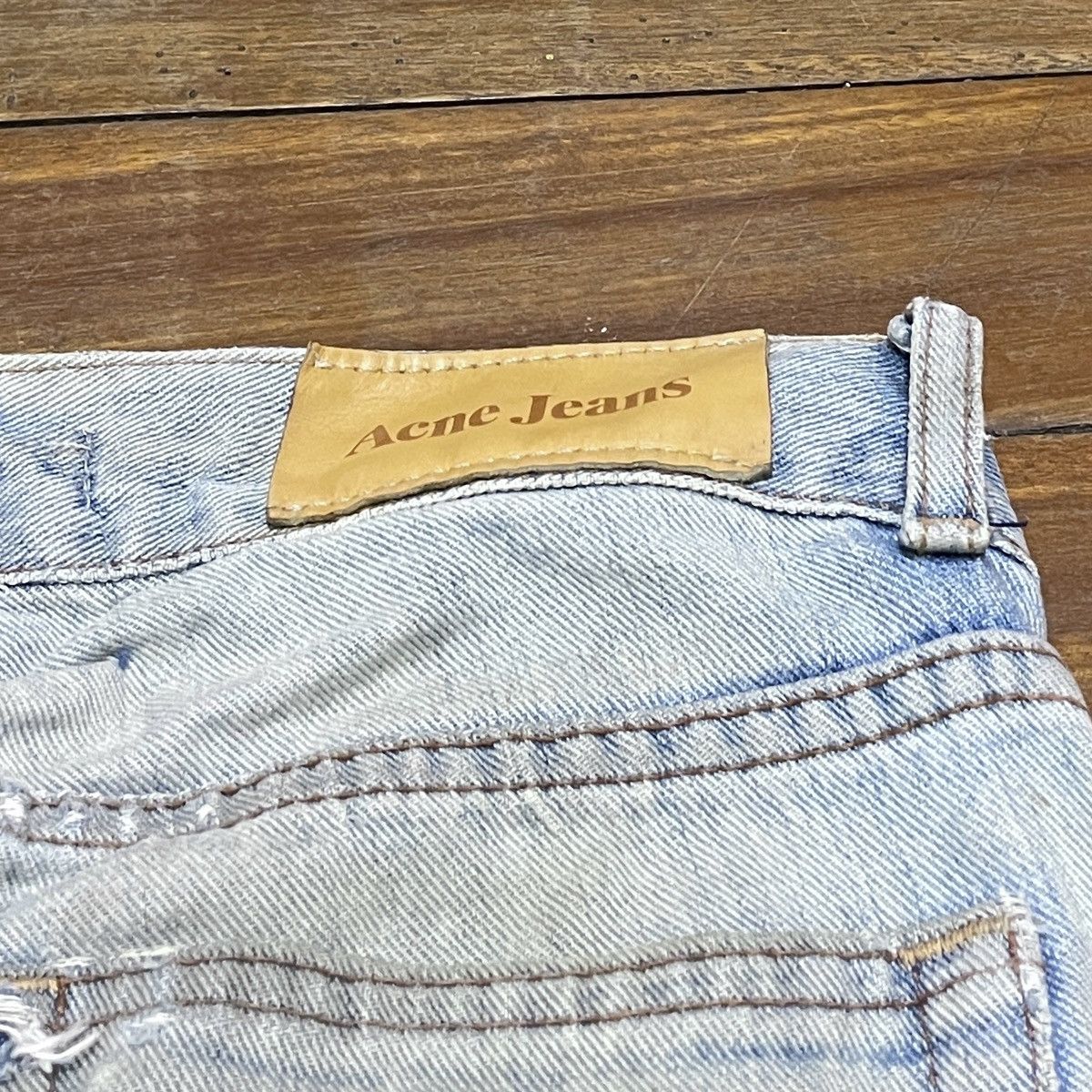 Acne Studios Very Rare Vintage Brand Acne Studios Distressed Jeans 2000s Size US 28 / EU 44 - 9 Thumbnail