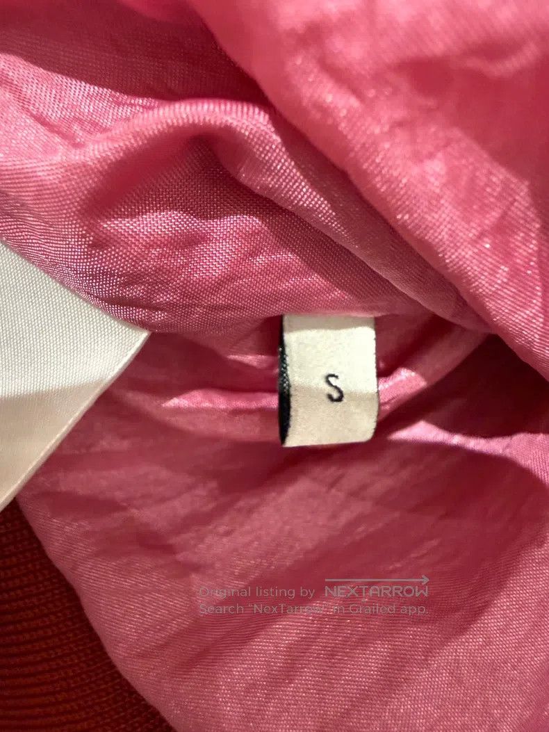 Gucci Gucci Rose-red large logo thin sports jacket Size S / US 4 / IT 40 - 4 Thumbnail