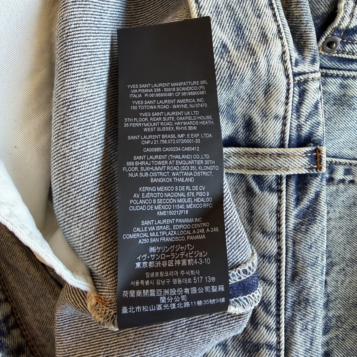 Yves Saint Laurent Yves Saint Laurent Blue Denim Jeans Size US 33 - 9 Thumbnail