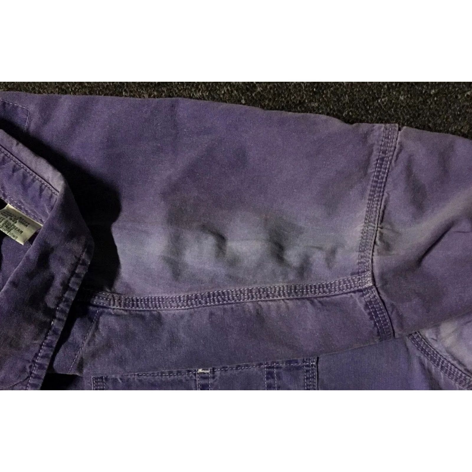 Levi's VINTAGE Levi's Button-Up Shirt L Purple 90s Western Cowboy Biker Grunge Trucker Skate Mens Shirt Size US L / EU 52-54 / 3 - 6 Thumbnail
