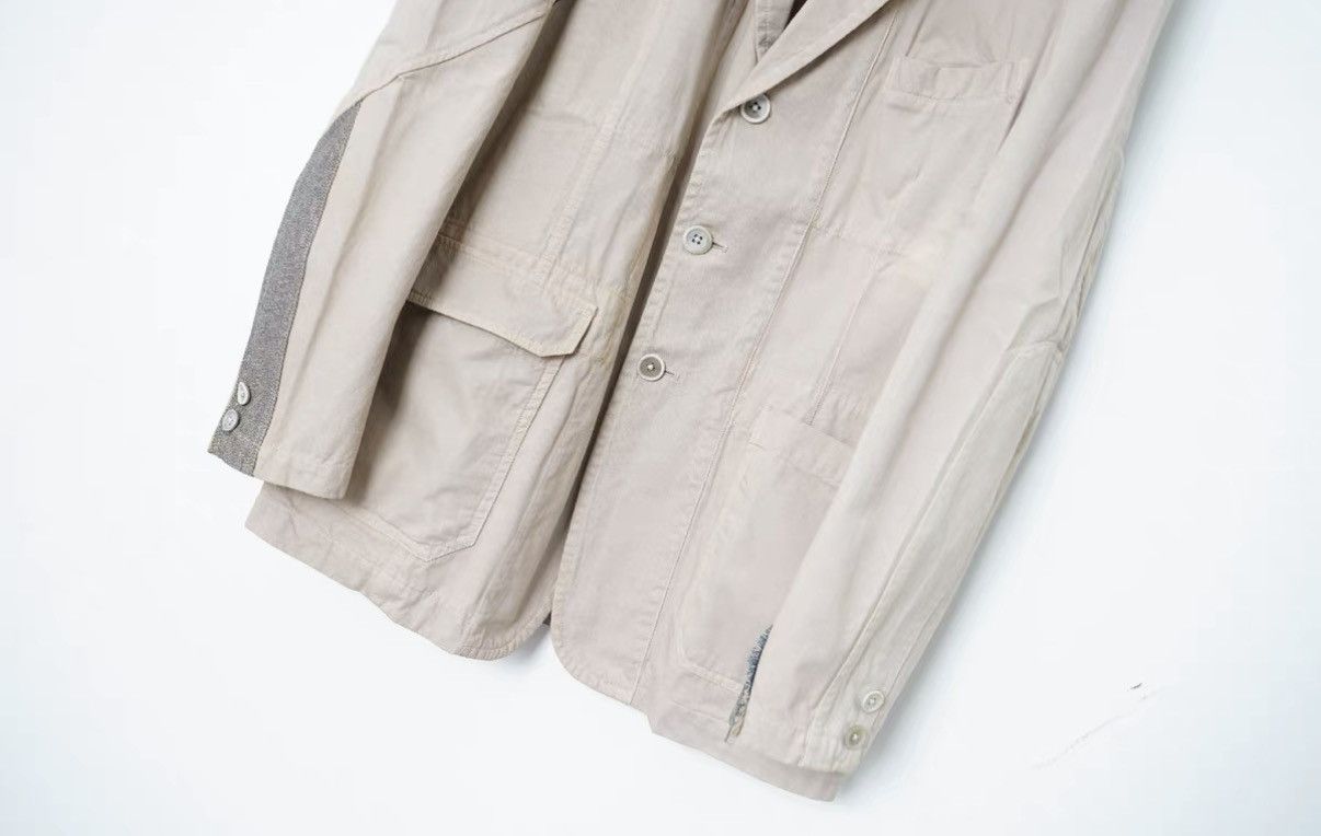 Yohji Yamamoto Yohji Yamamoto Y's for Men Oversized Panel Blazer Jacket Size US L / EU 52-54 / 3 - 4 Thumbnail