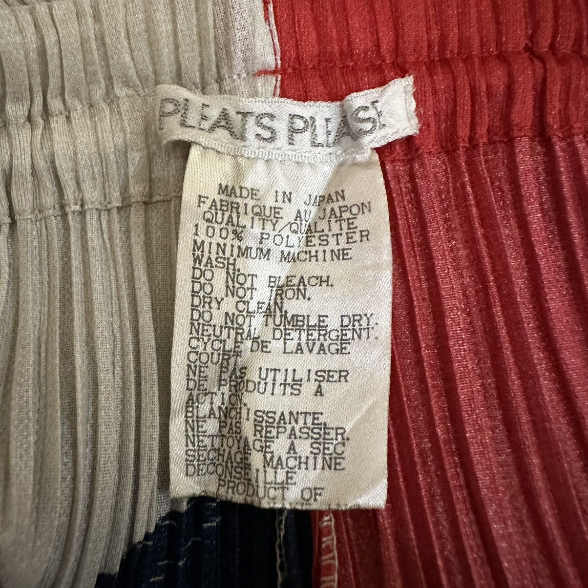 Pleats Please Issey Miyake SS99 Pleats Please Creatures animal pants Size 24" / US 00 / IT 34 - 7 Thumbnail