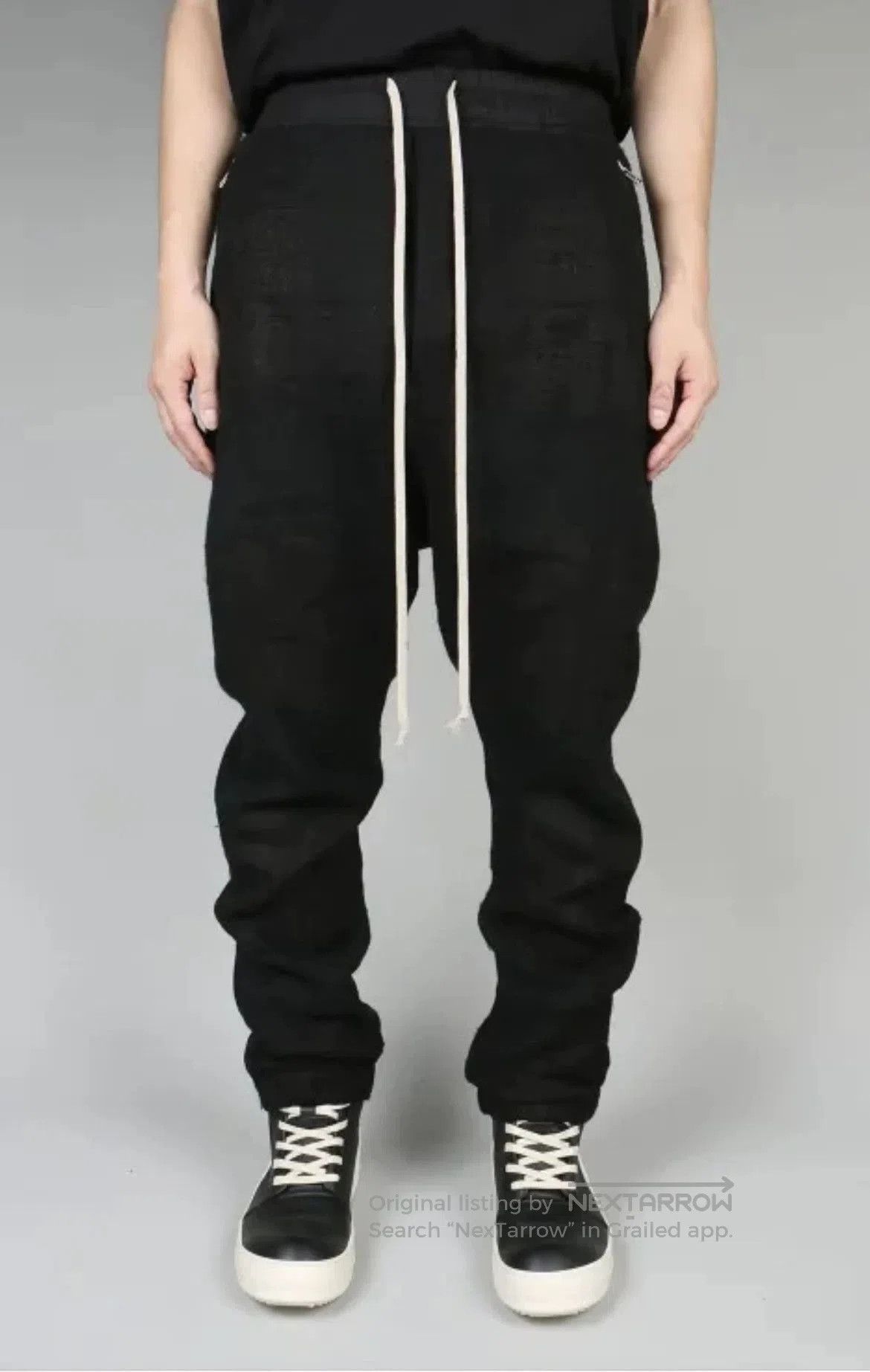 Rick Owens Long Zipper Pants Size 50.