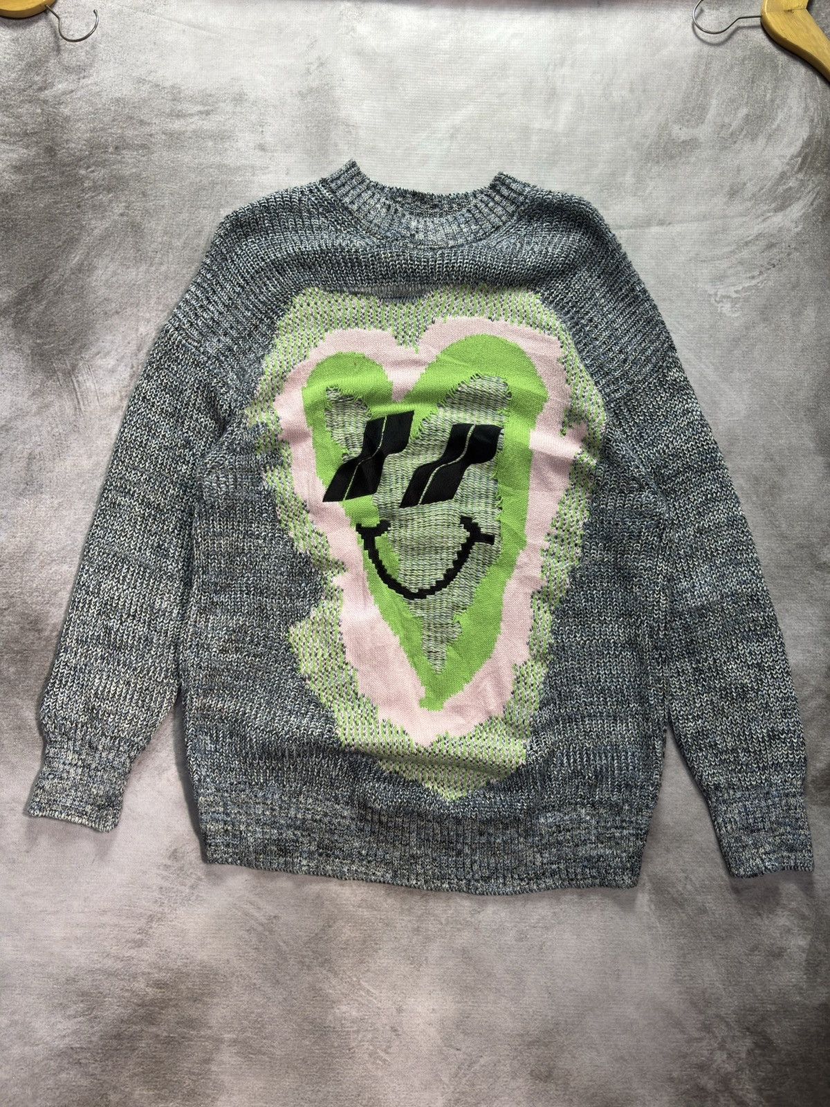 Other WE11DONE GRAPHIC JACQUARD SWEATER Size US L / EU 52-54 / 3 - 1 Thumbnail