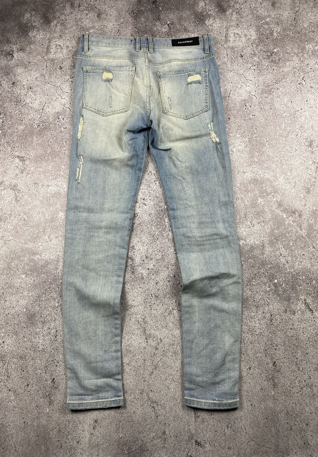 Represent Clo. Represent Clo. distressed hype swag jeans pants RIRI Size US 32 / EU 48 - 9 Thumbnail
