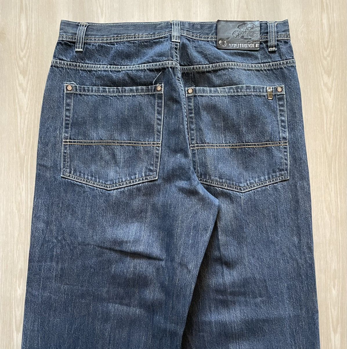 Southpole × Vintage Vintage Y2K Southpole 4180 Jeans Sz 38 Fits 37x30 Size US 37 - 2 Thumbnail
