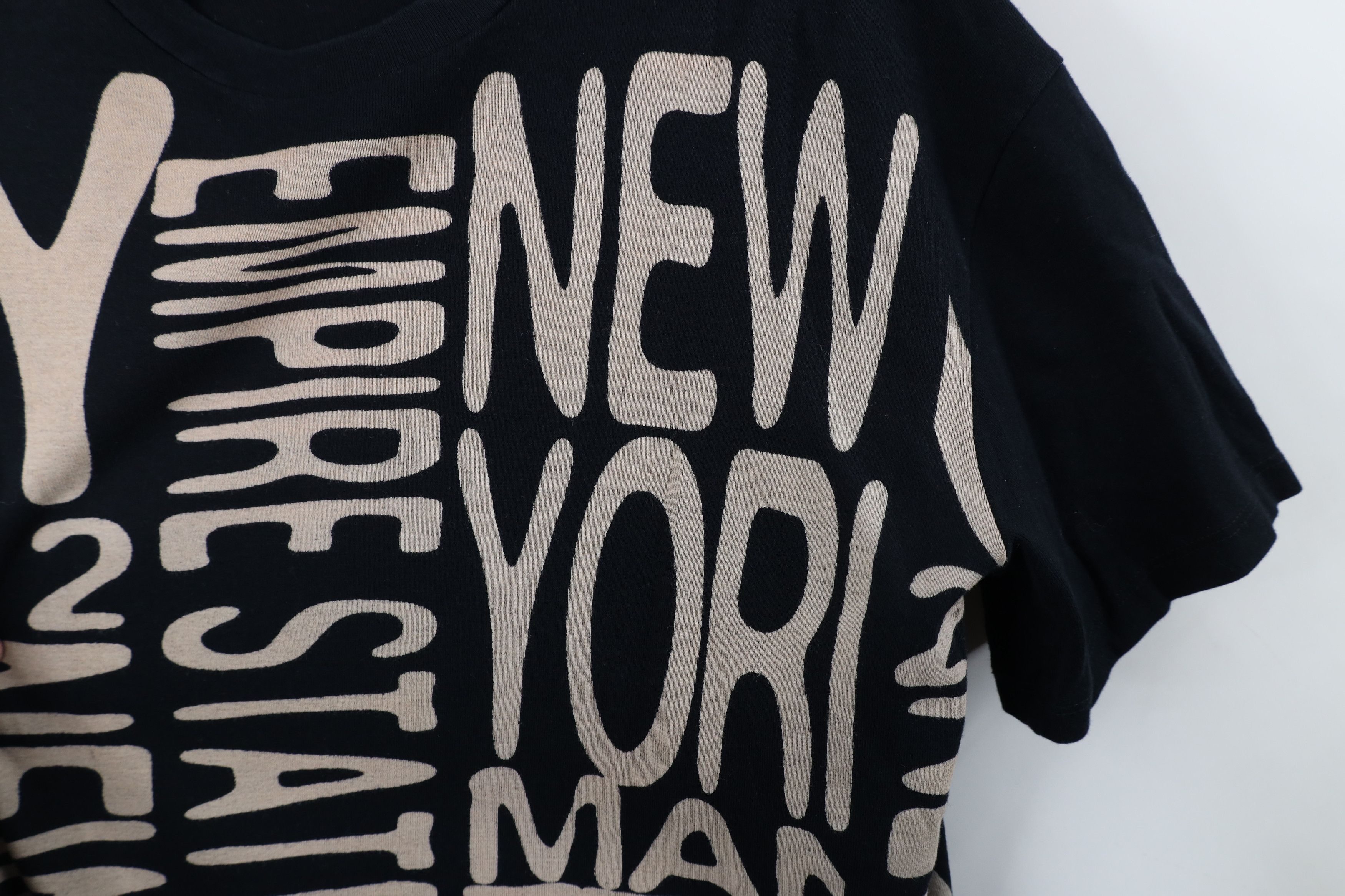 Vintage Vintage 90s Streetwear New York Empire State Knit T-Shirt Size M / US 6-8 / IT 42-44 - 5 Thumbnail