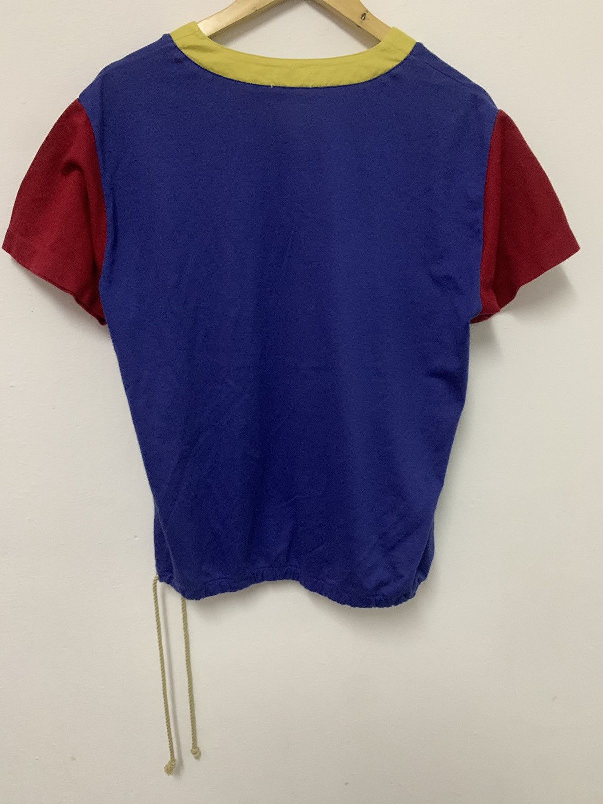 Celine × Vintage VINTAGE CELINE COLOUR BLOCK with EMBROIDERY SPELL OUT Size US L / EU 52-54 / 3 - 3 Thumbnail