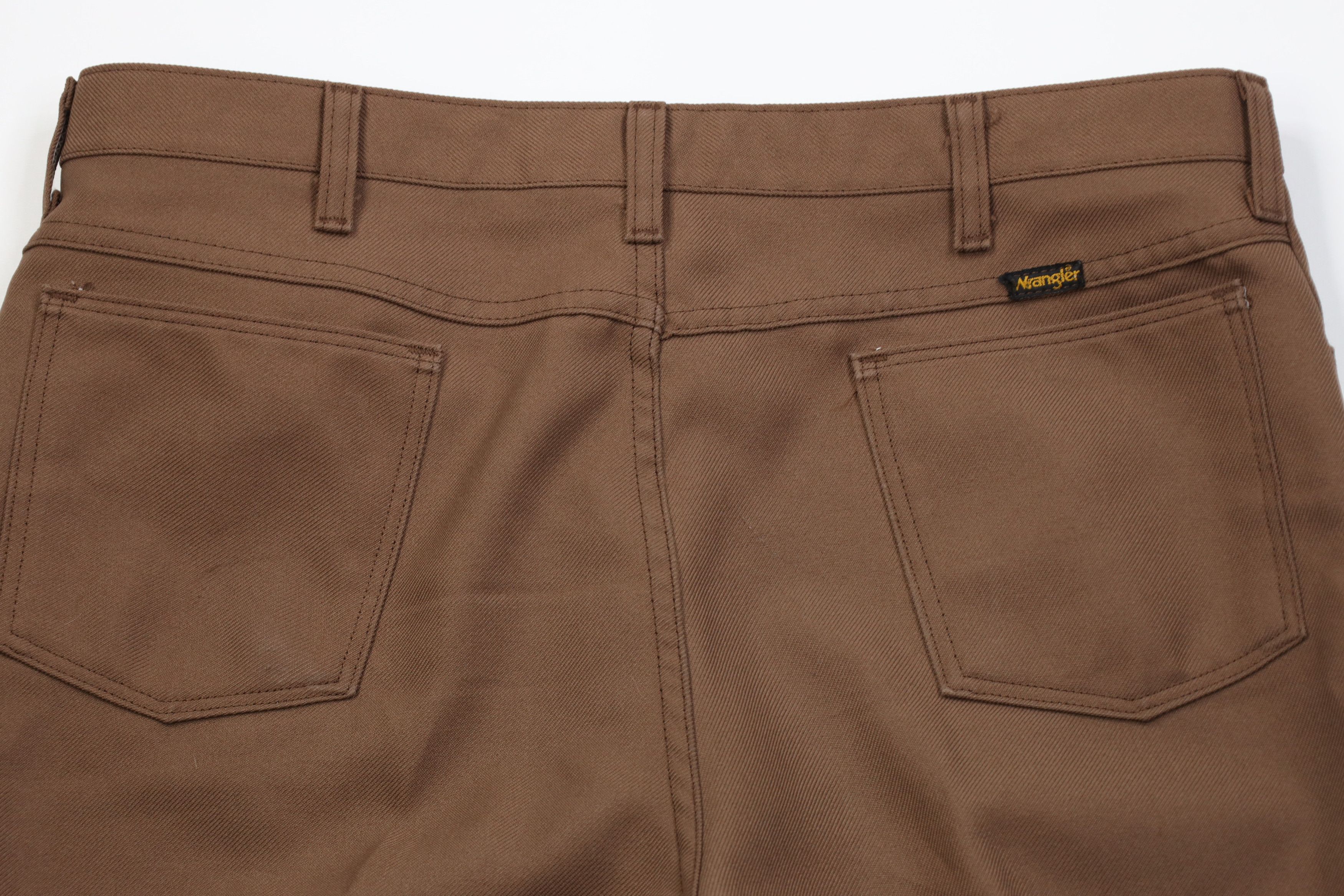 Wrangler Vintage 70s Wrangler Knit Flared Wide Leg Chino Pants USA Size US 36 / EU 52 - 12 Thumbnail
