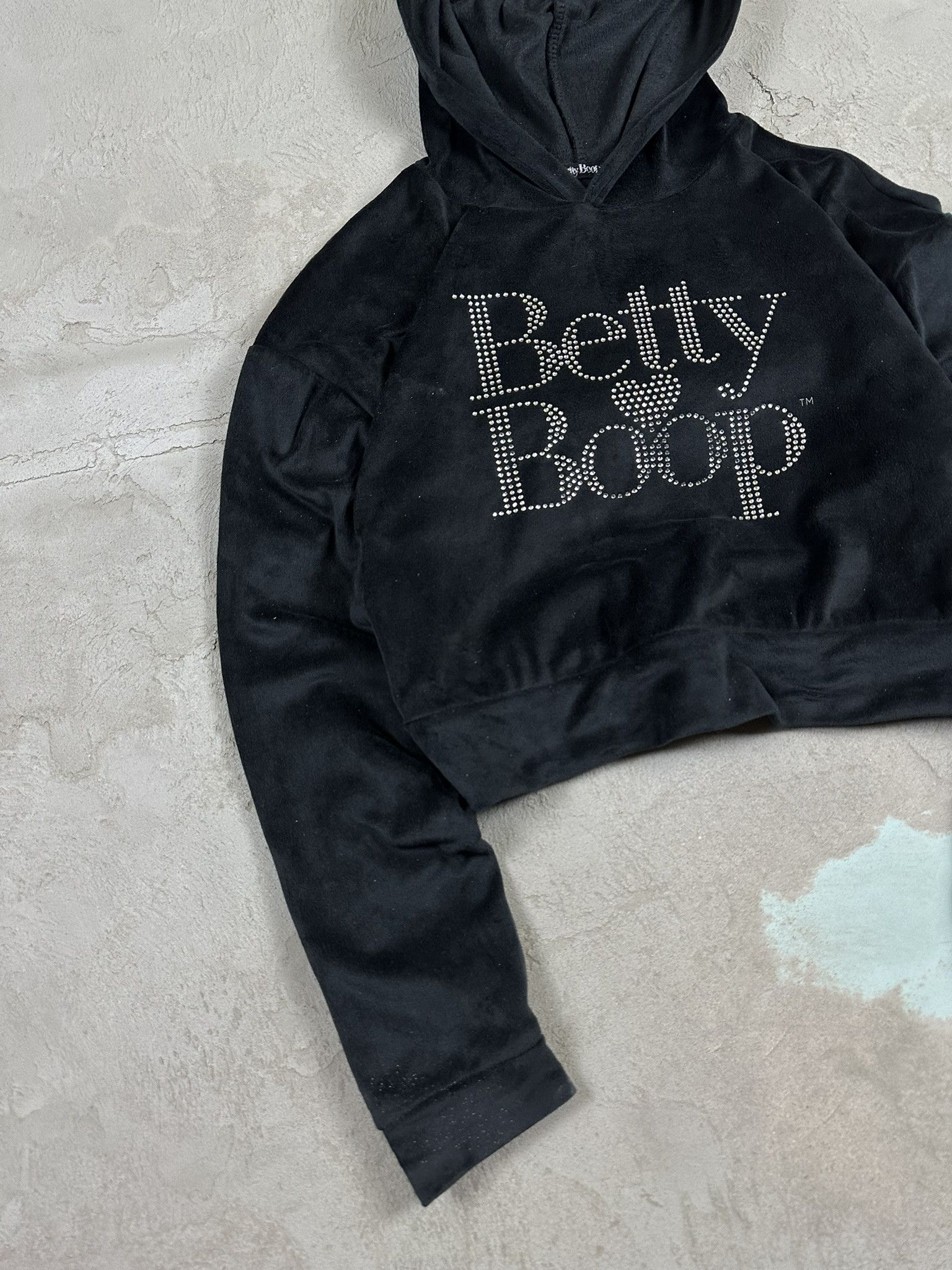 Cartoon Network × Vintage Vintage Y2k Betty Boop Crystal Zip Sweatshirt Hoodie Size XS / US 0-2 / IT 36-38 - 5 Thumbnail