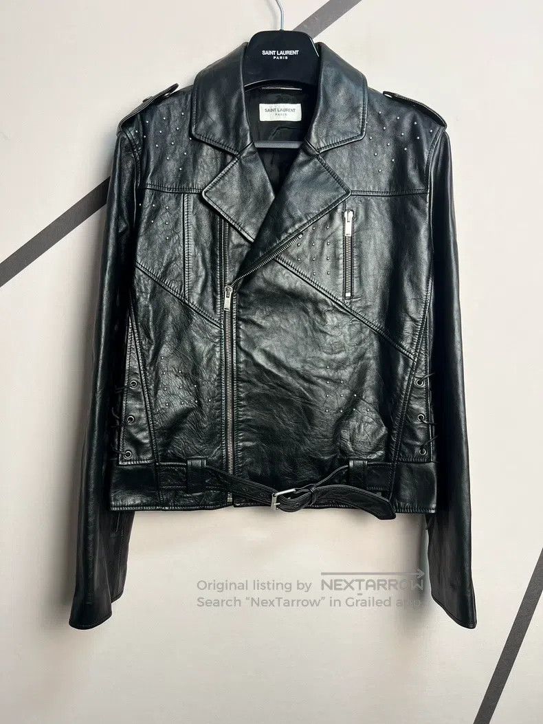 Hedi Slimane × Saint Laurent Paris 15FW L00 Motorcycle Leather