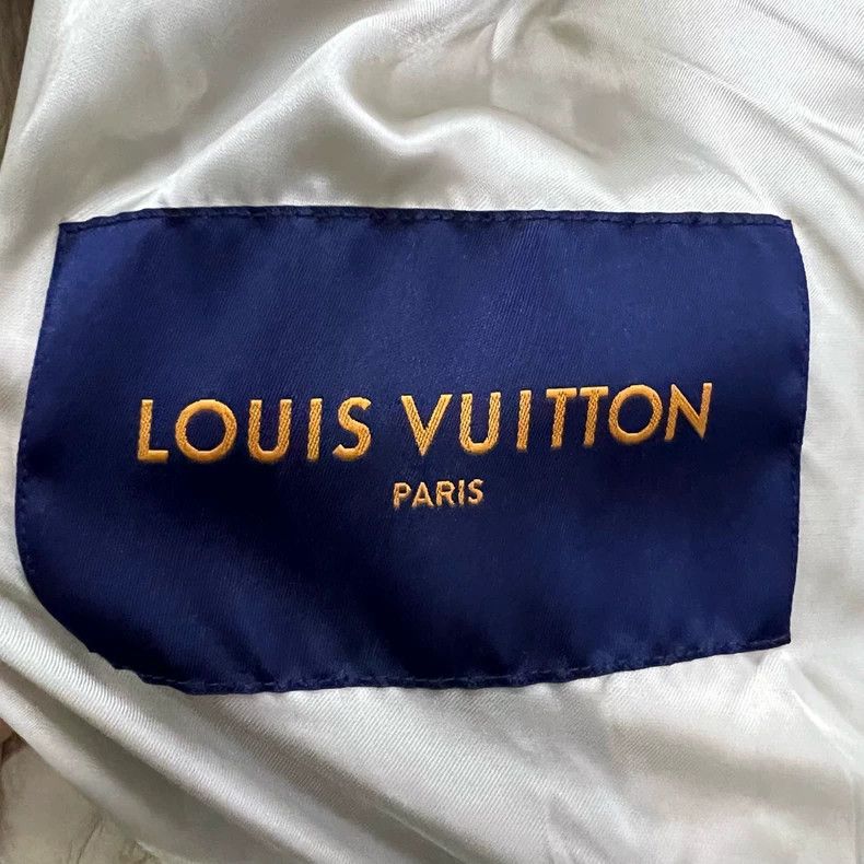 Louis Vuitton Louis Vuitton Beige leather aviator jacket 2501-Nextarrow Size US L / EU 52-54 / 3 - 5 Thumbnail