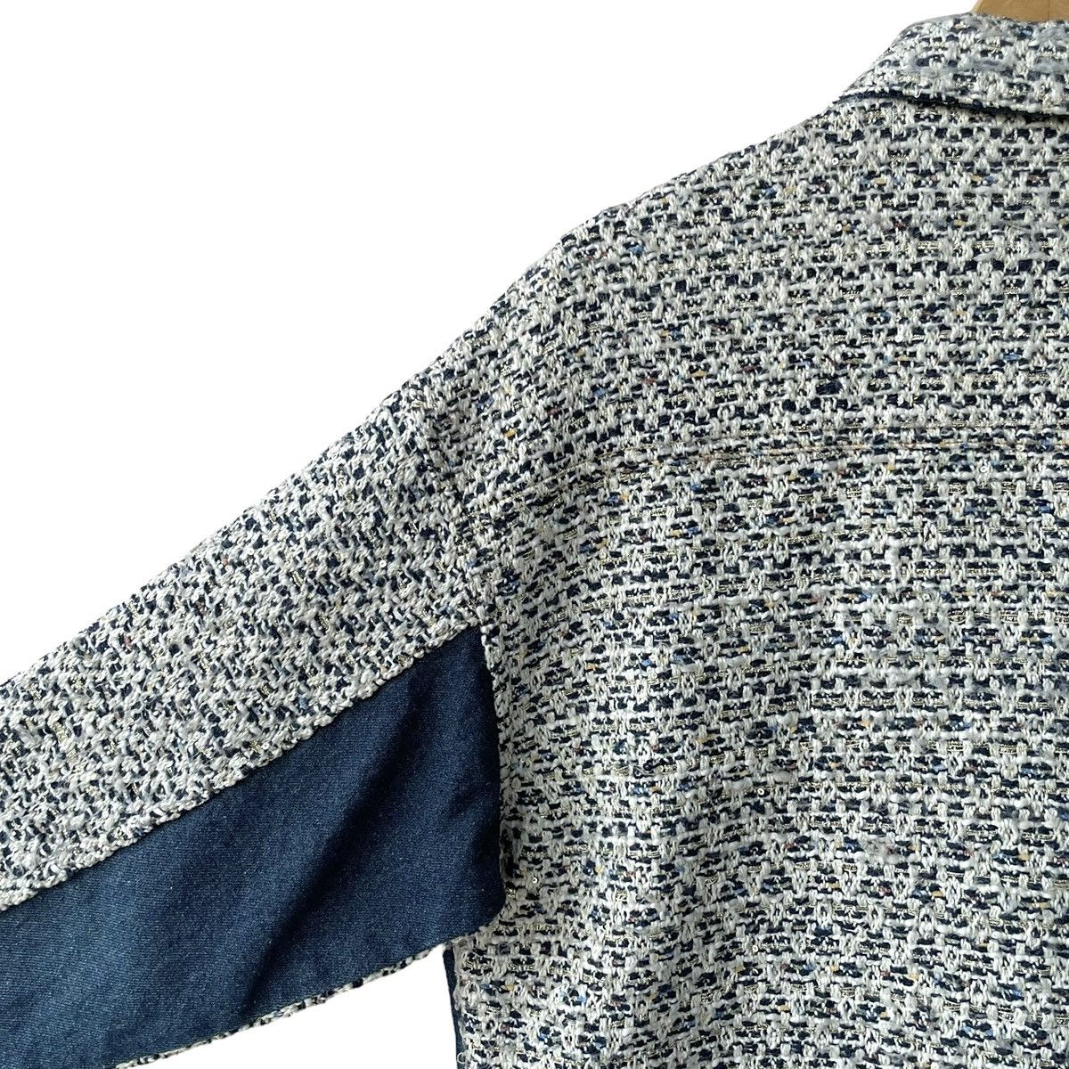 Vintage Material Girl By Madonna Oversize WMN Denim Trucker Jacket Size M / US 6-8 / IT 42-44 - 4 Thumbnail