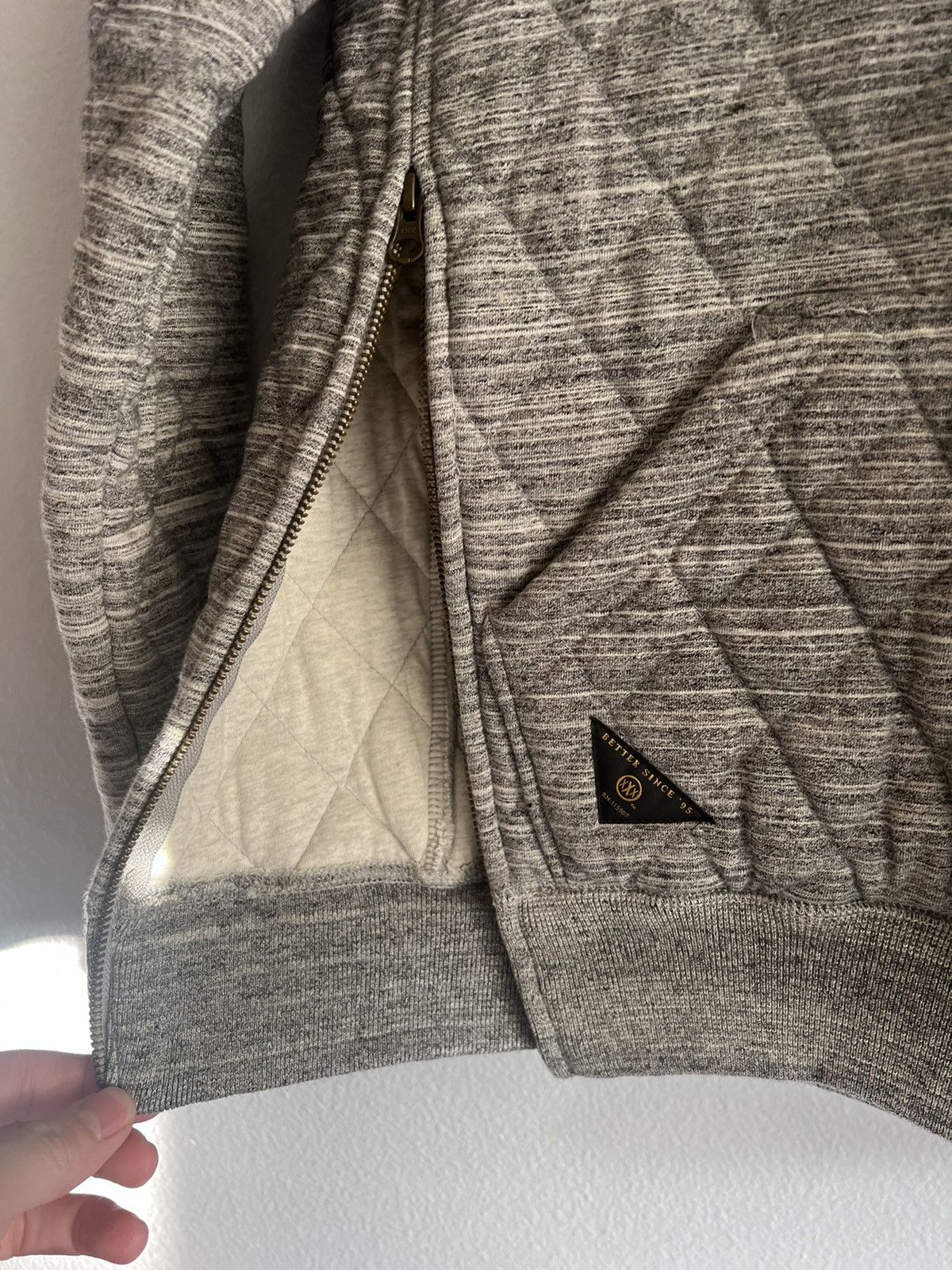 10 Deep 10 Deep Catacombs Quilted Hoodie Size US S / EU 44-46 / 1 - 3 Thumbnail