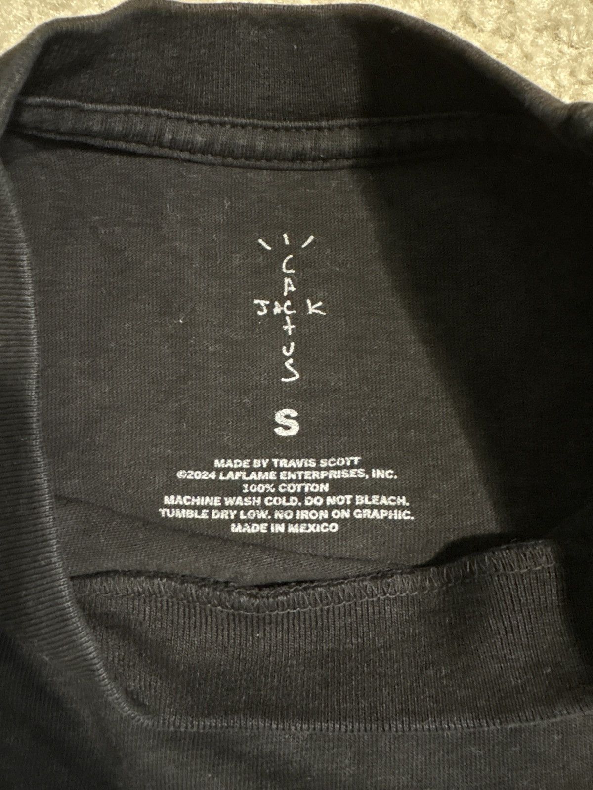 Travis Scott CACTUS JACK "Its Miami" TEE Size US S / EU 44-46 / 1 - 2 Thumbnail