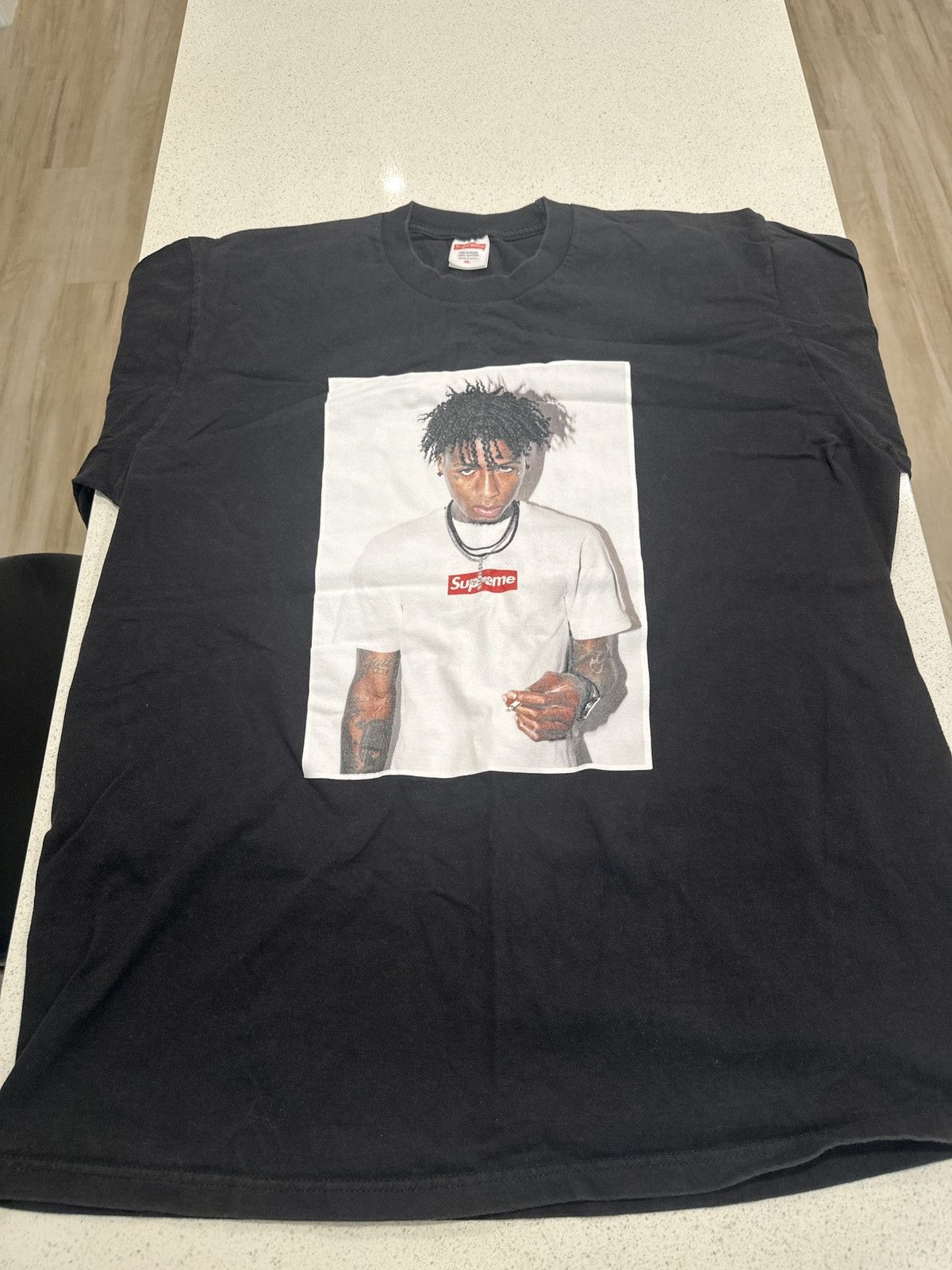 Supreme Supreme NBA Youngboy T-shirt size XL Size US XL / EU 56 / 4 - 2 Thumbnail