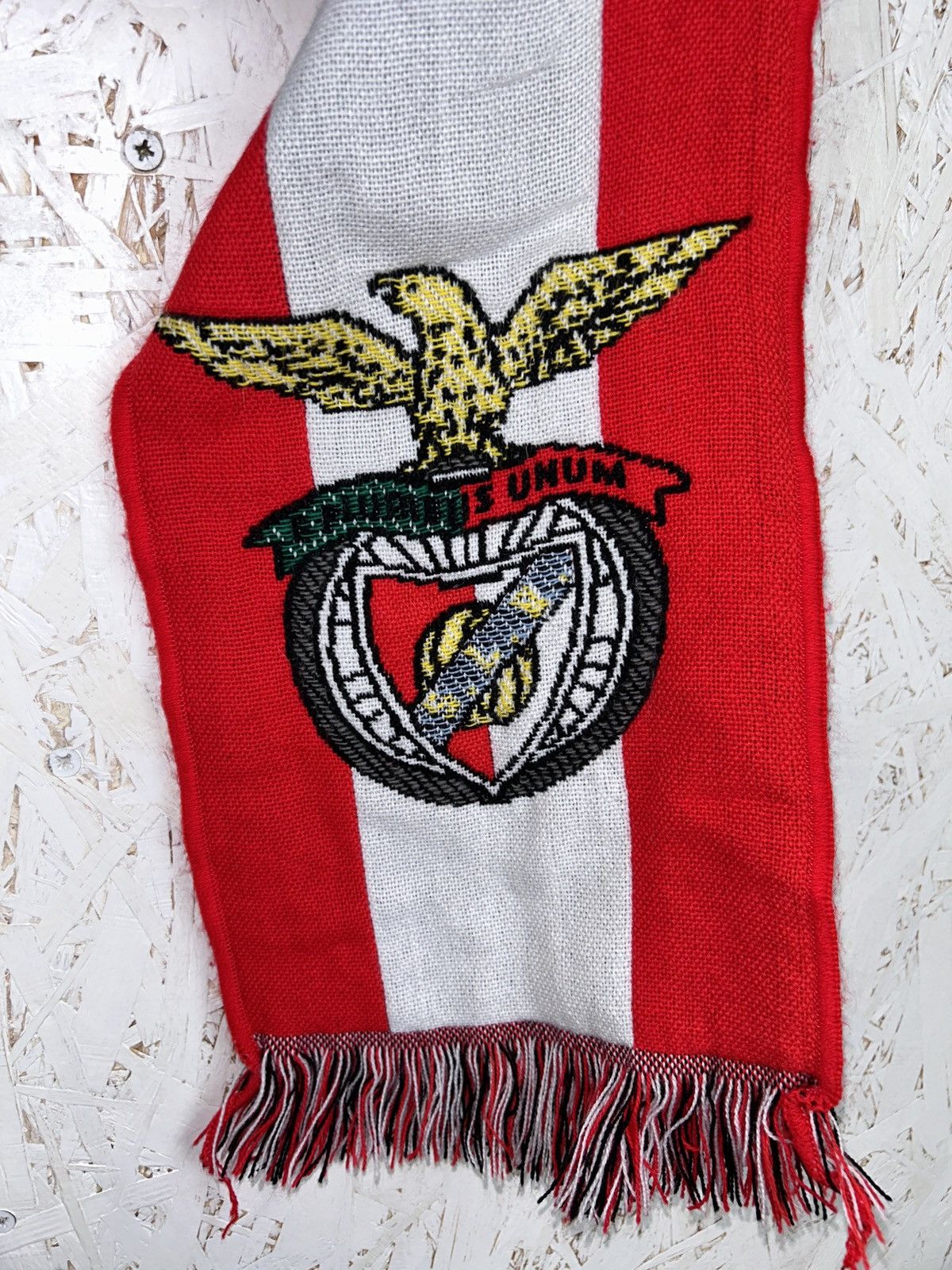 Vintage Vintage Benfica 1904 Fanwear Soccer Football Scarf Muffler Size ONE SIZE - 3 Thumbnail