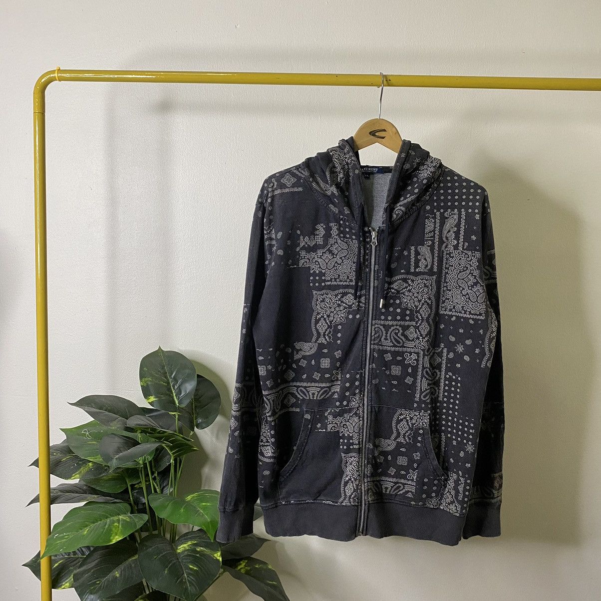 Beauty Beast × If Six Was Nine × Japanese Brand Baycrest Paisley Design Kapital Sashiko Style Zip Up Hoodie Size US L / EU 52-54 / 3 - 1 Thumbnail