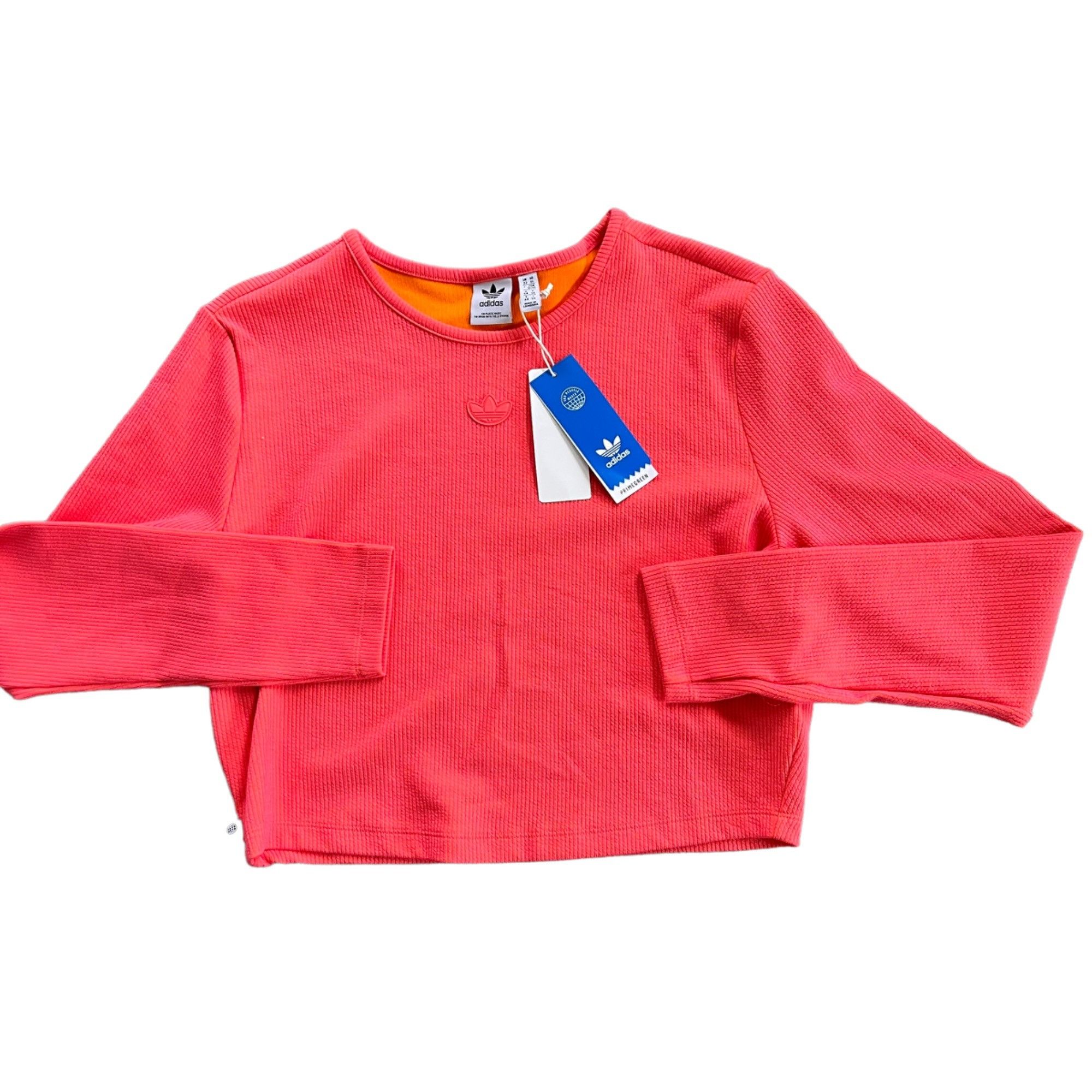Adidas NWT Adidas Cropped Neon Pink Athletic Shirt XL Size XL / US 12-14 / IT 48-50 - 1 Thumbnail