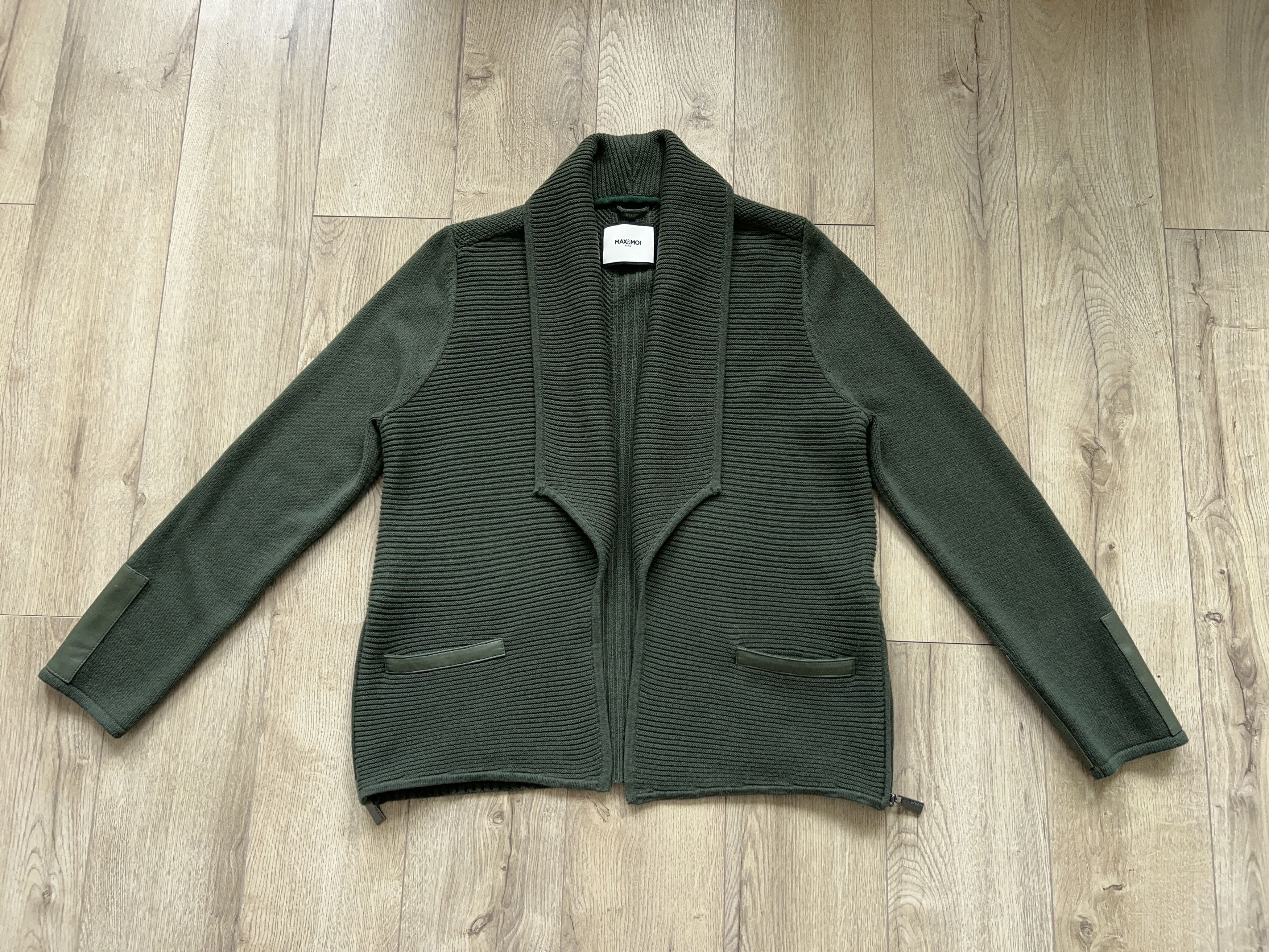 Designer Womens MAX & MOI Wool Cashmere Open Cardigan Sweater Size S / US 4 / IT 40 - 1 Thumbnail