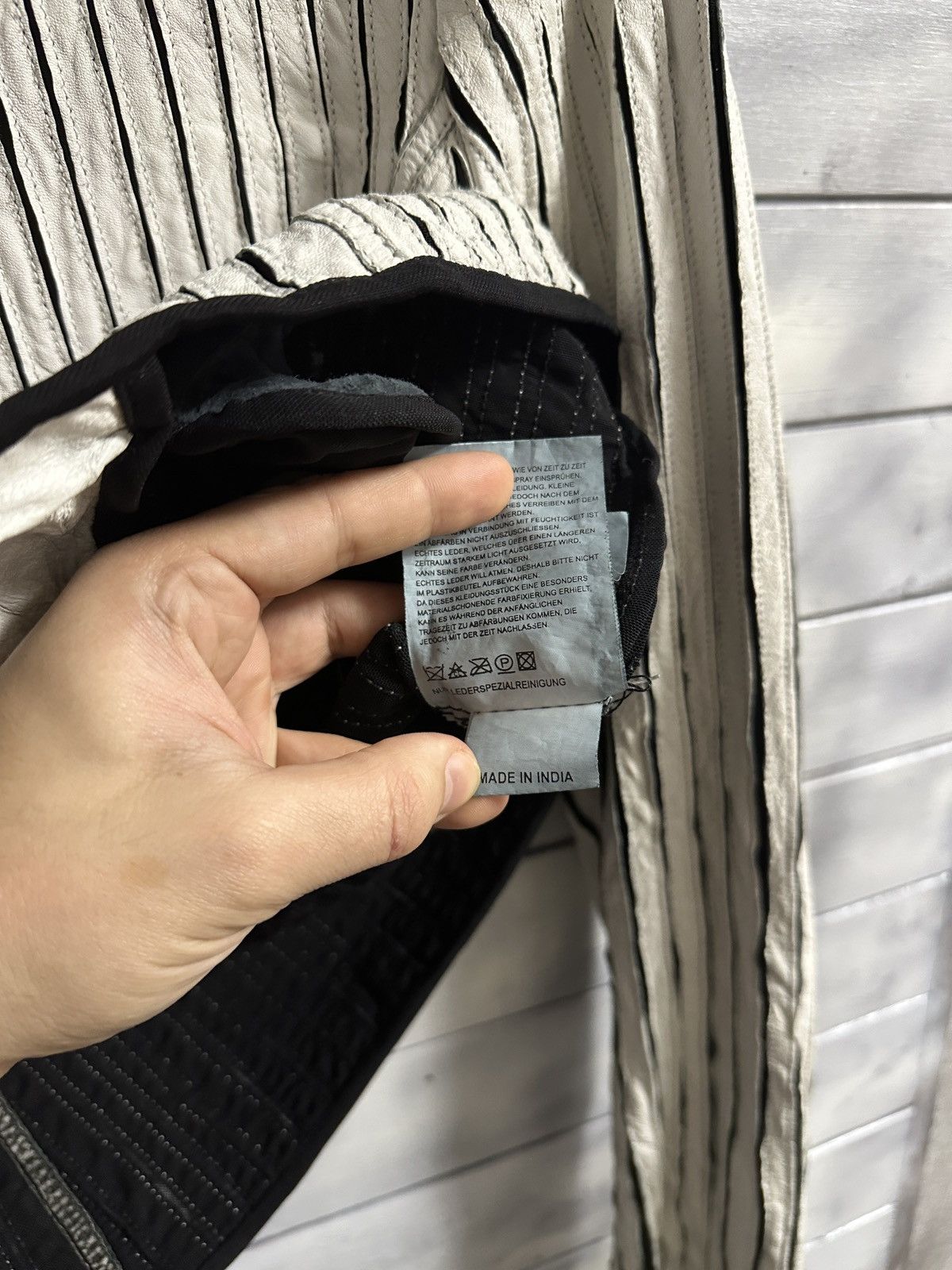 Milestone Rare Luxury Leather Jacket Milestone Lamm Nappa Size 48(It) Size XL / US 12-14 / IT 48-50 - 13 Thumbnail