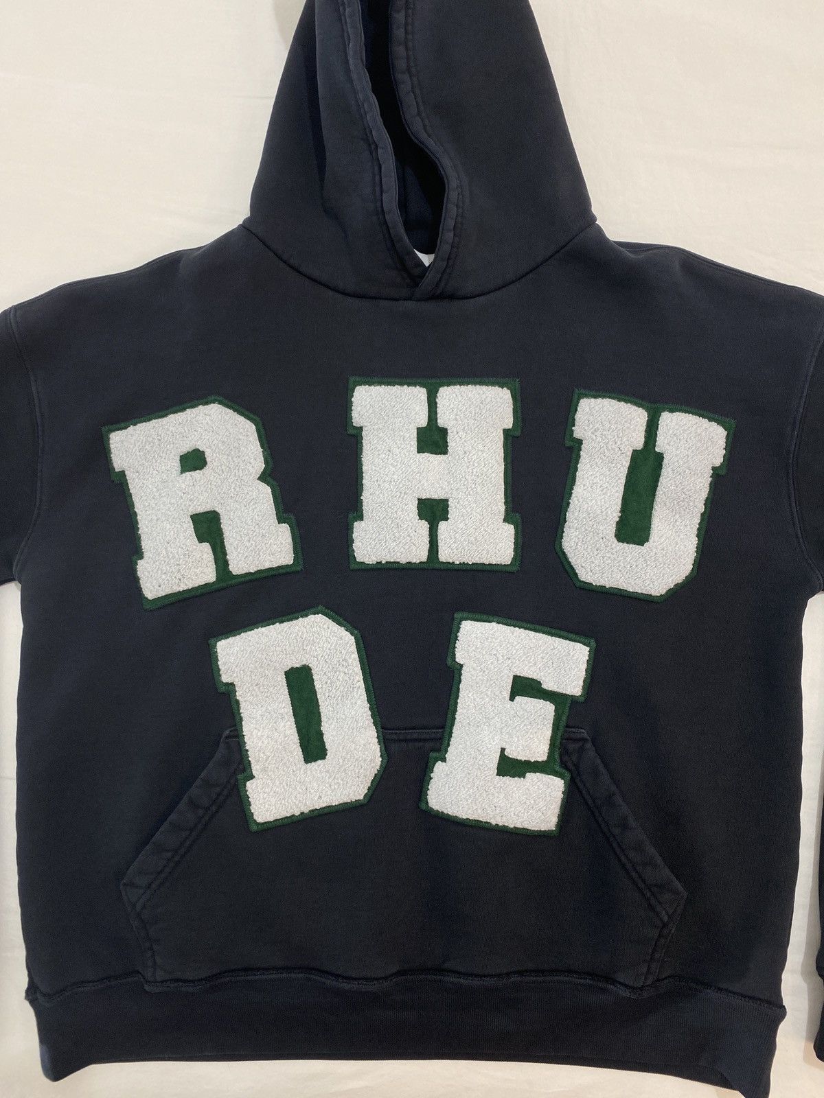 Rhude Rhude Chenille Varsity Patch College Logo Hoodie Size US M / EU 48-50 / 2 - 4 Thumbnail
