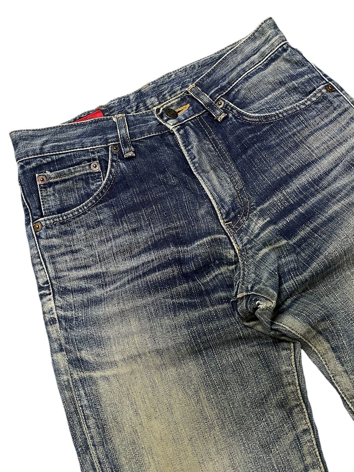 Edwin × Hysteric Glamour Edwin 503z Mud Wash Distressed Jeans Size US 27 - 7 Thumbnail