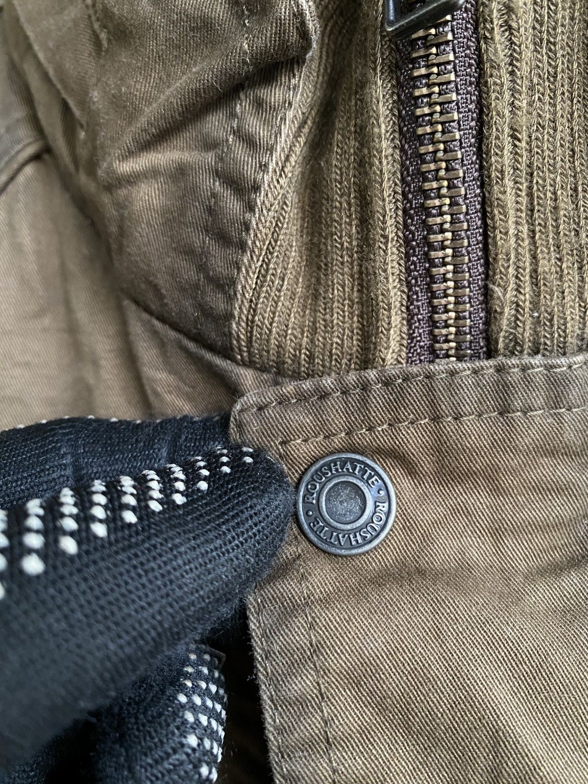 Japanese Brand Roushatte Authentic Shell Garments Brown Utility Jacket Size US M / EU 48-50 / 2 - 6 Thumbnail