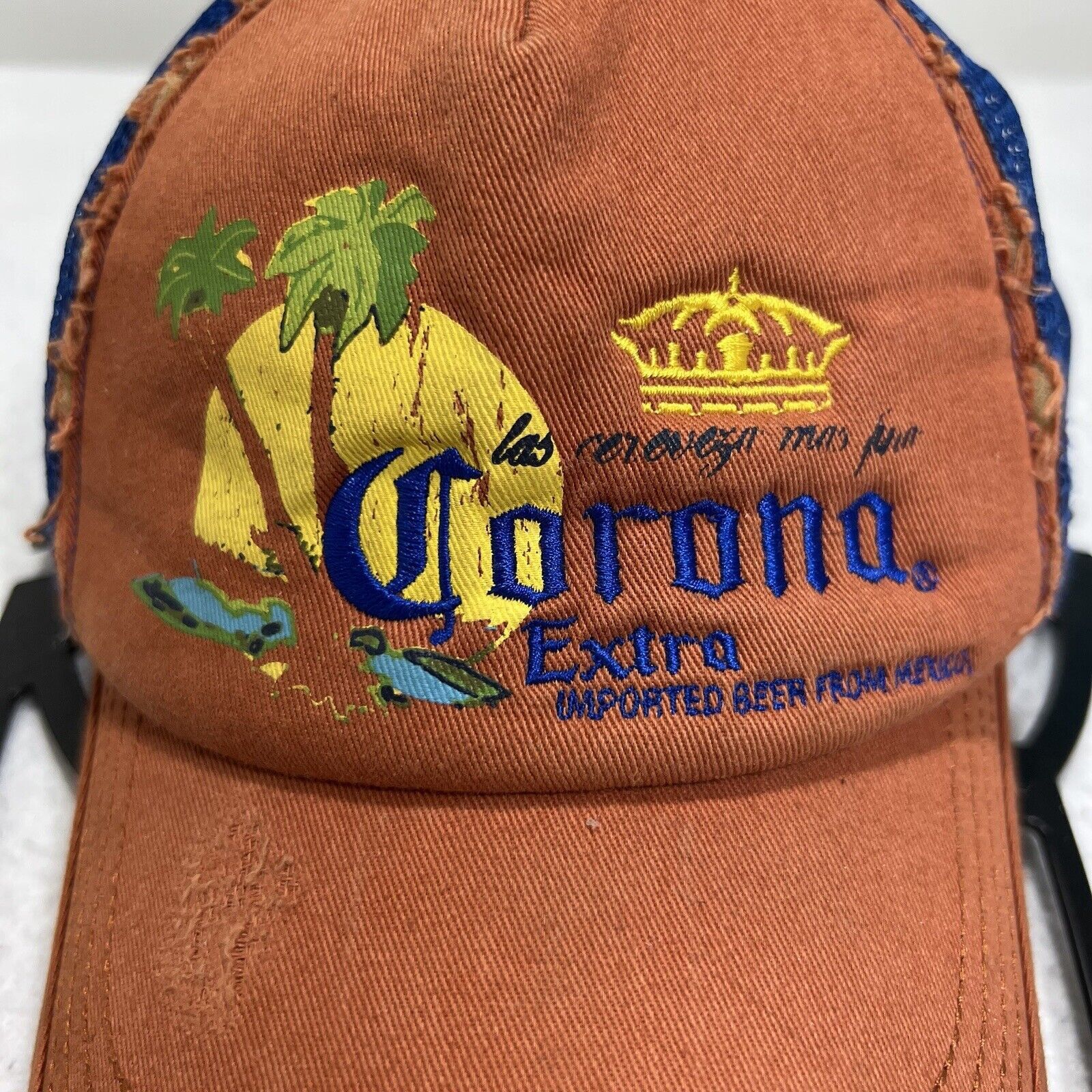 Vintage Corona Extra Beer Snapback Mesh Hat Bottle Opener Calhoun Size ONE SIZE - 3 Thumbnail
