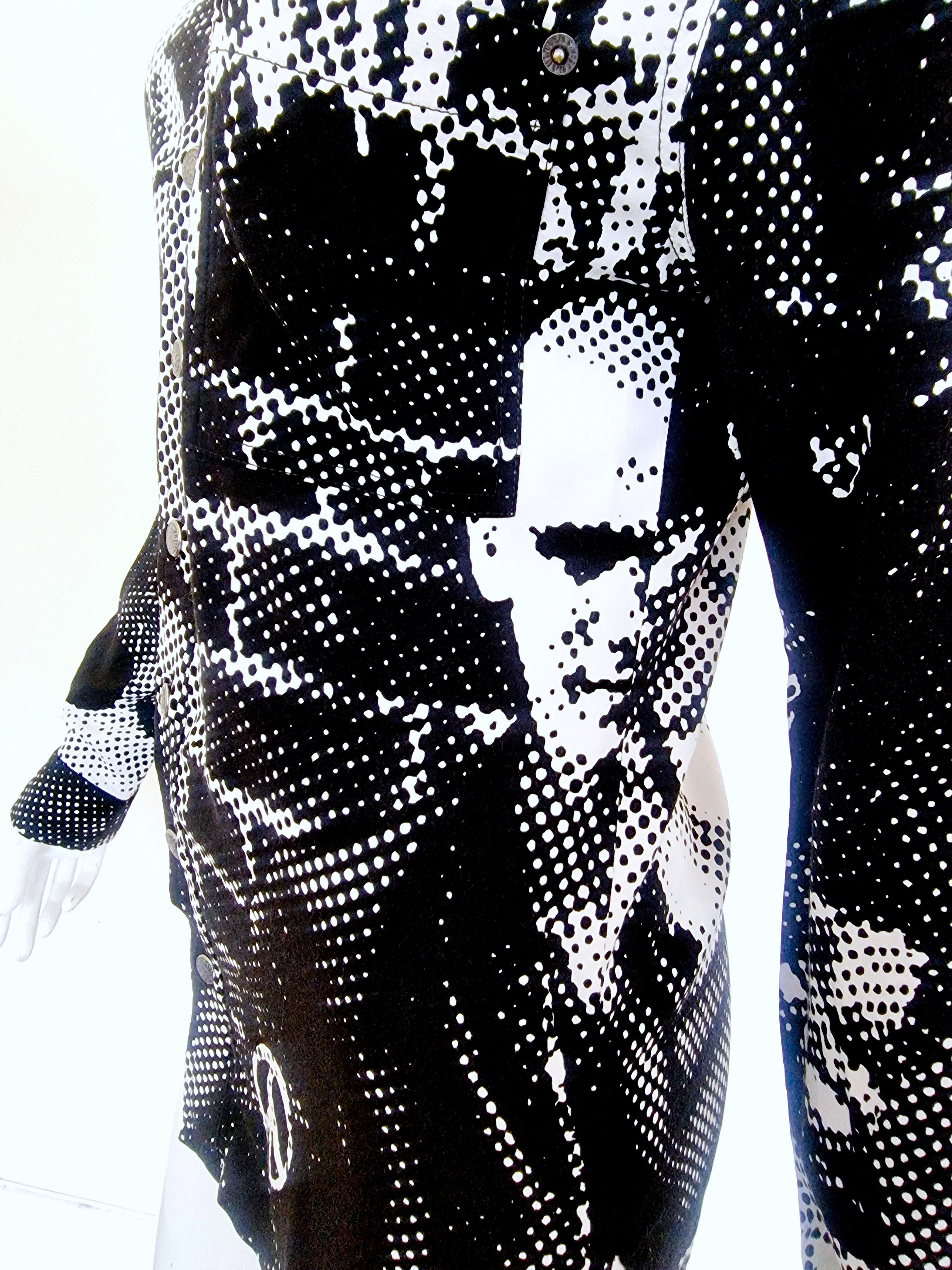 Jean Paul Gaultier Jean Paul Gaultier Fight Against Racism A/W 1997 Top Shirt Size S / US 4 / IT 40 - 6 Thumbnail