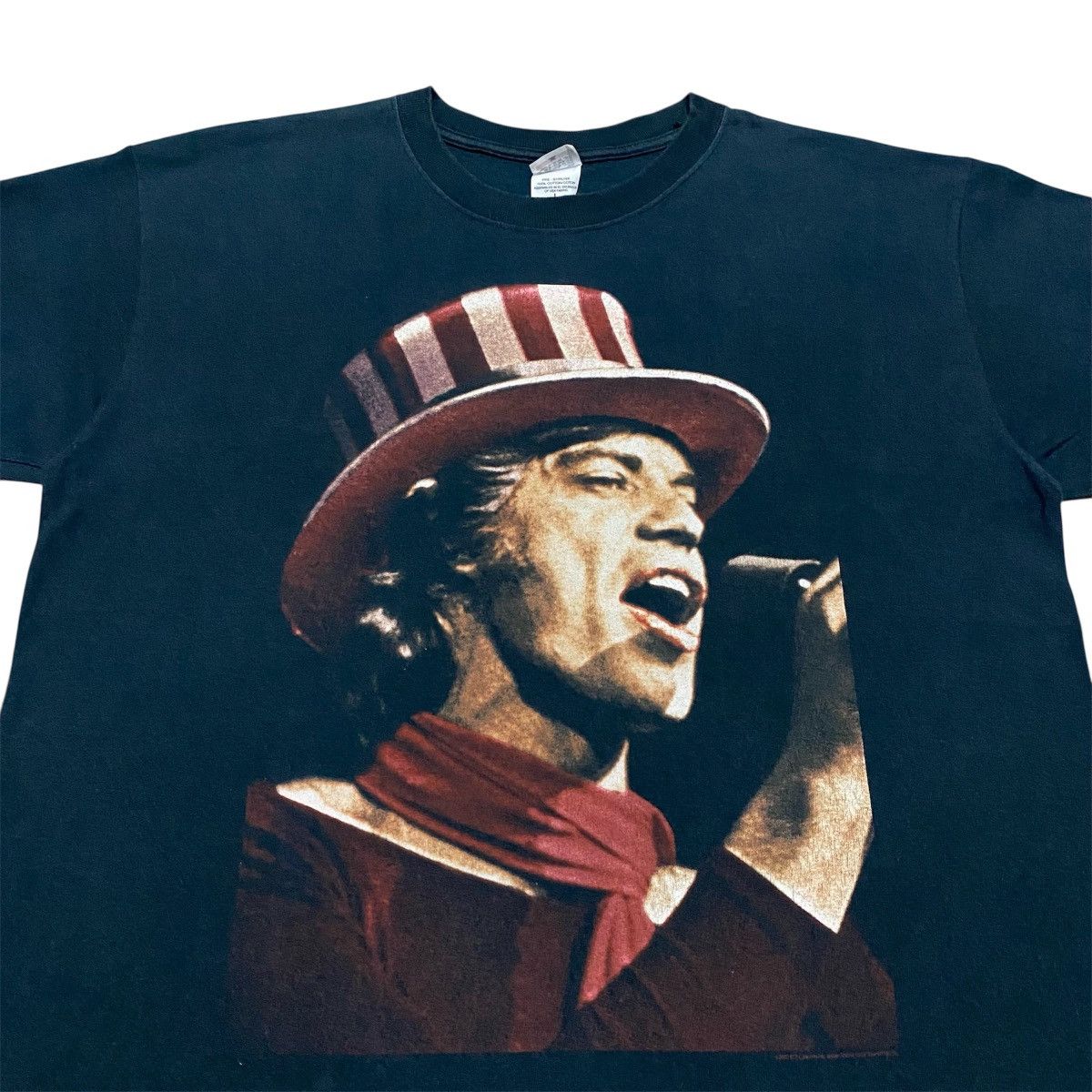 The Rolling Stones Rare‼️🔥Vintage Y2K The Rolling Stones "Mick Jagger" T-Shirt Size US M / EU 48-50 / 2 - 3 Thumbnail