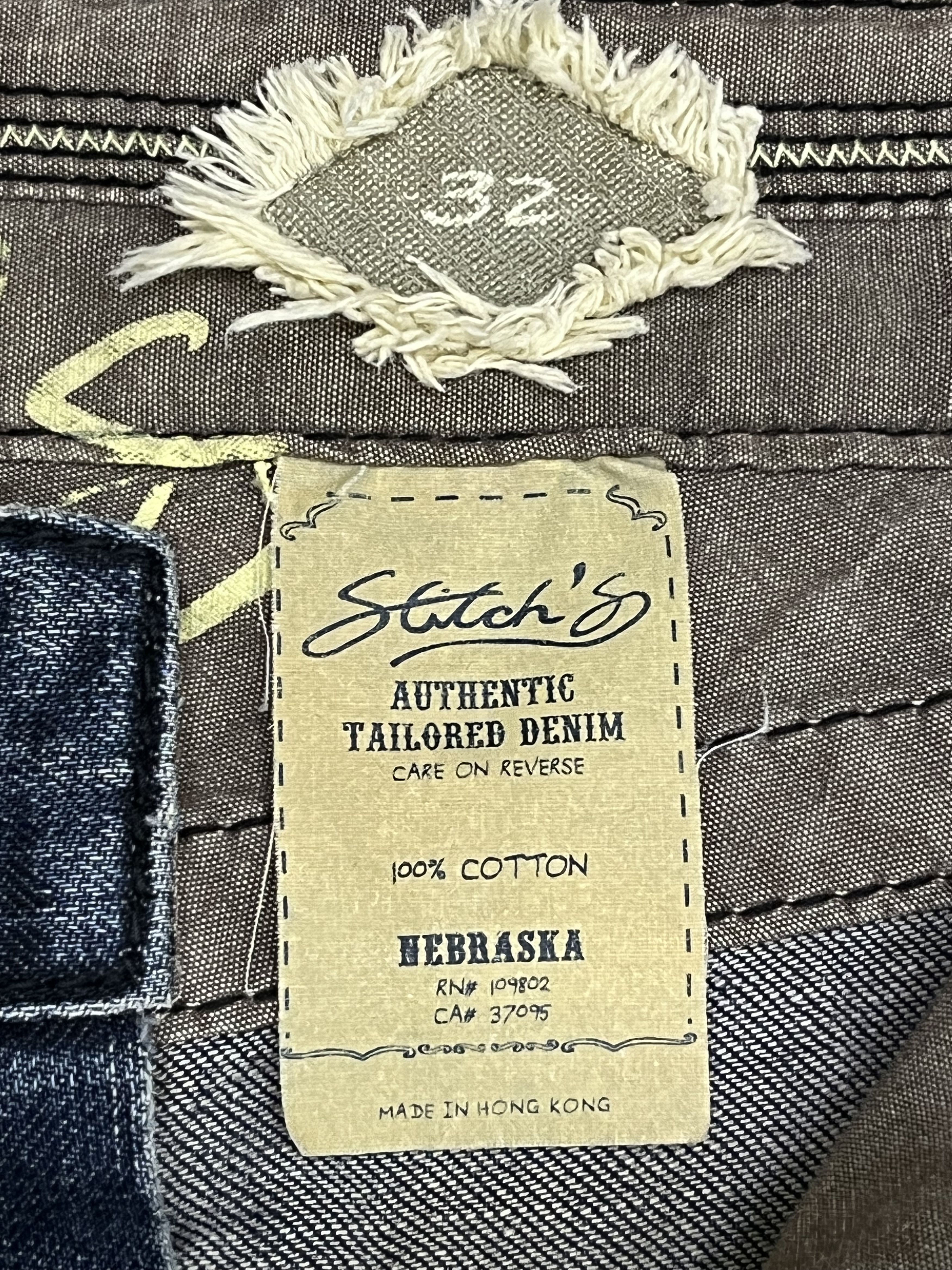 Stitch's Jeans STITCH'S NEBRASKA DISTRESSED AUTHENTIC TAILORED DENIM FLARE Size US 31 - 2 Thumbnail