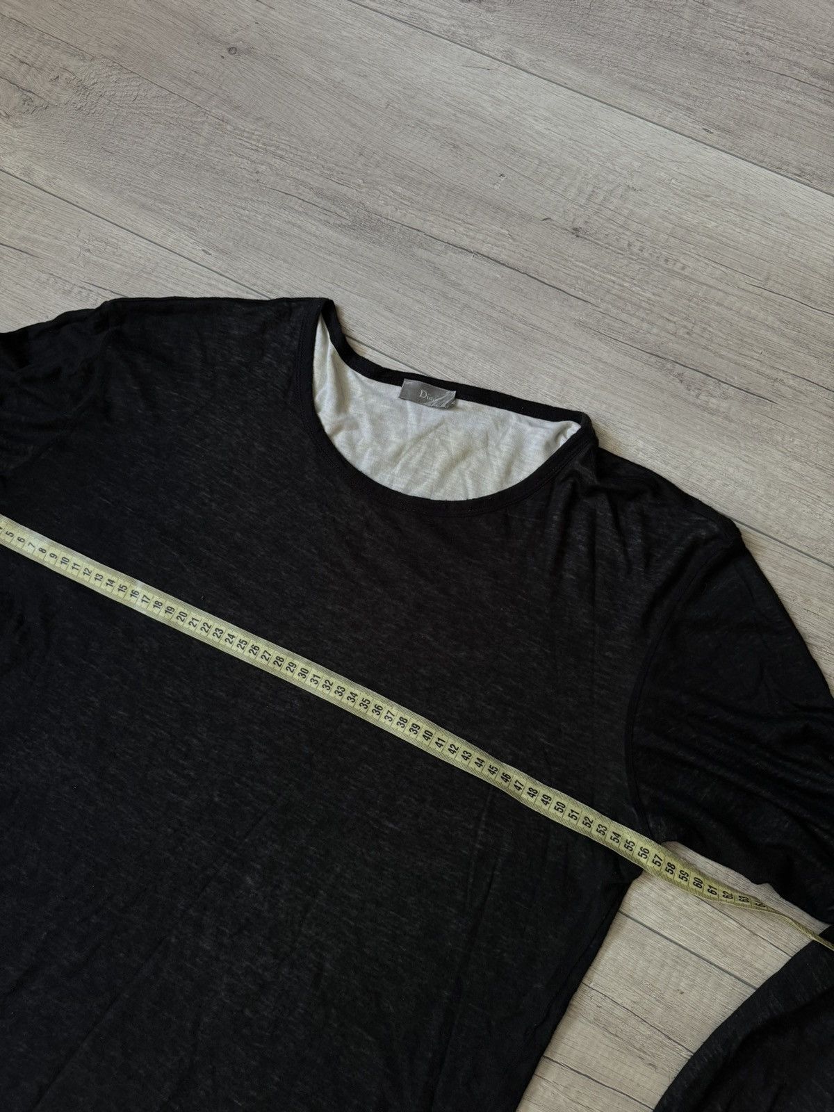 Dior 2000 S/S Dior Homme Layered Sheer Longsleeve — Hedi Slimane Size US L / EU 52-54 / 3 - 10 Thumbnail