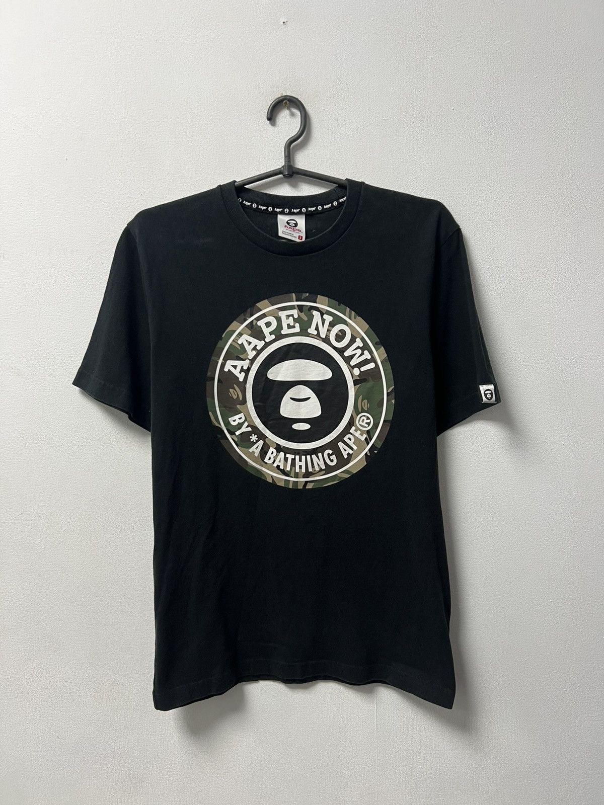 Aape Aape circle logo t-shirt tee big logo Size US S / EU 44-46 / 1 - 1 Thumbnail