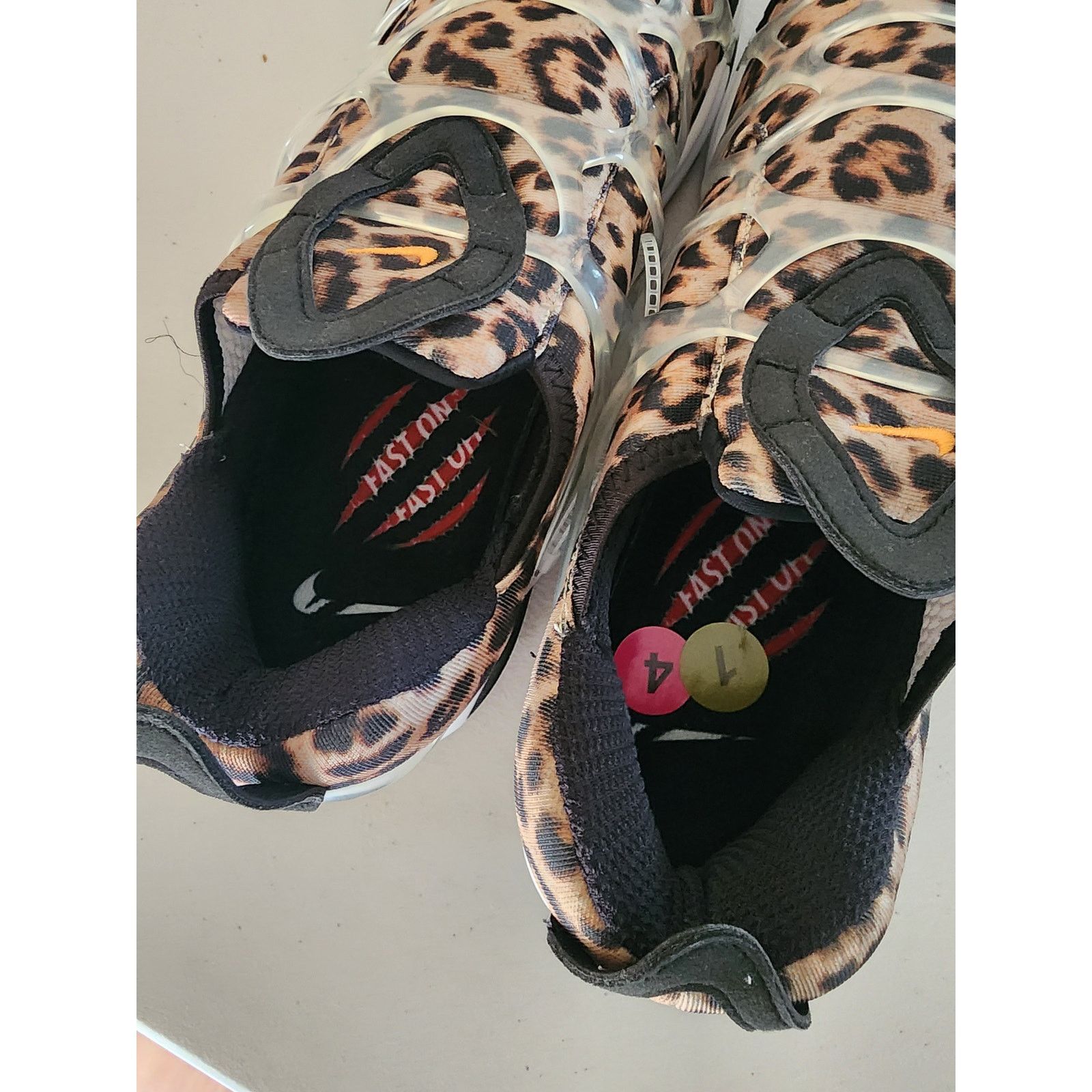 Nike Nike Air Kukini SE Kumquat and Action Red Leopard 14 Size US 14 / EU 47 - 6 Thumbnail