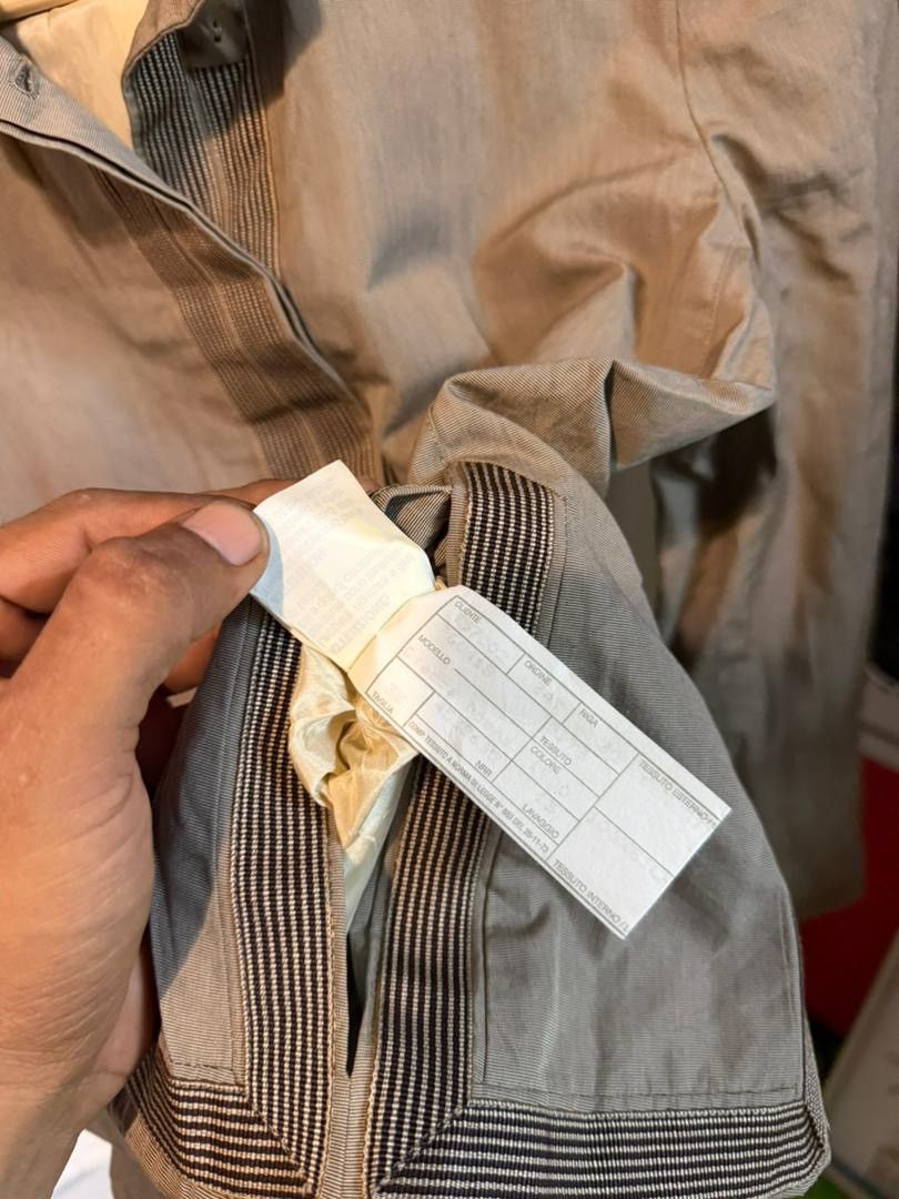 Giorgio Armani Giorgio Armani Jacket With Subtle Vertical Stripe SS07 Size XS / US 0-2 / IT 36-38 - 8 Thumbnail