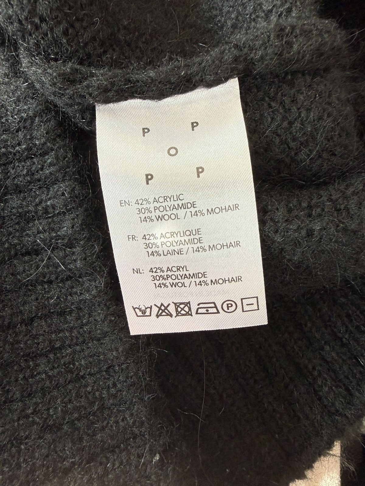 Pop Trading Company Pop Trading Company Wool/Mohair Sweater Size US S / EU 44-46 / 1 - 6 Thumbnail