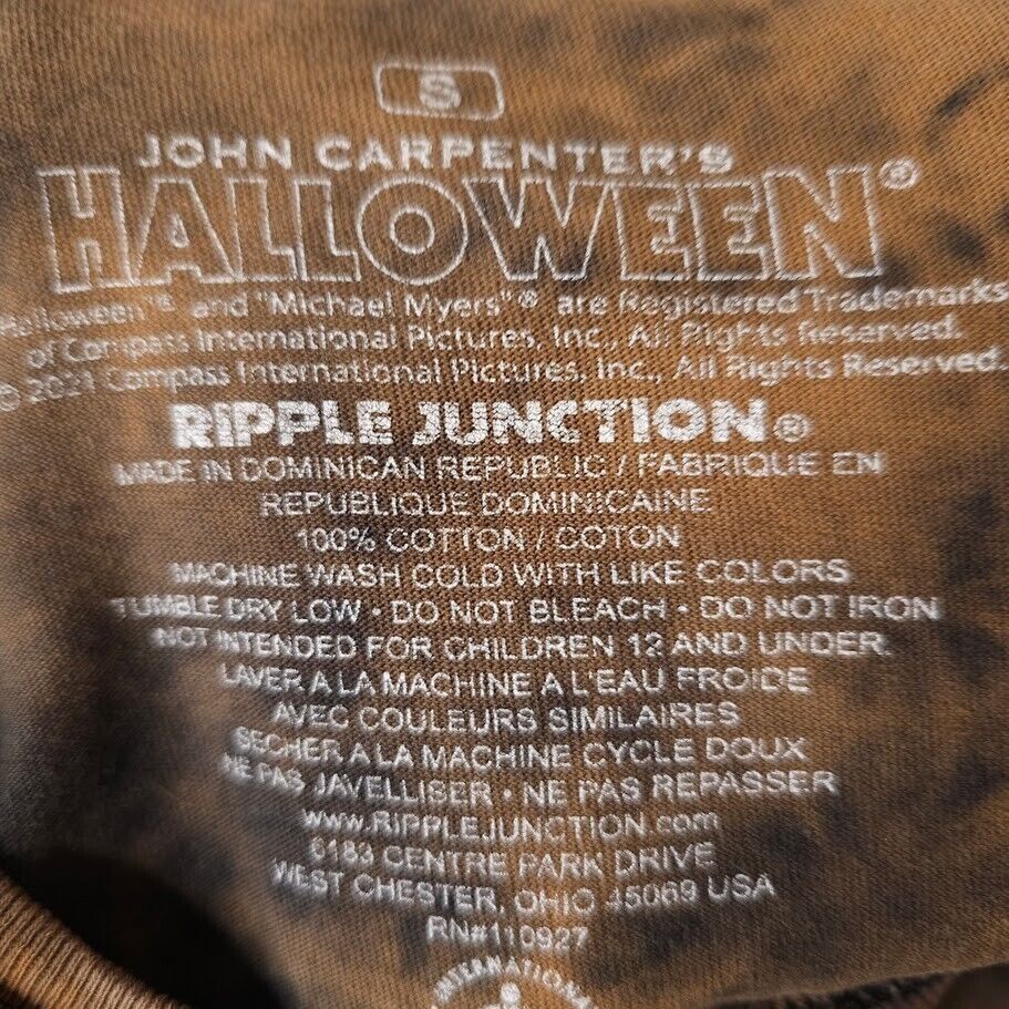 Other Halloween T Shirt Mens Size Small Brown Michael Myers Horror Size US S / EU 44-46 / 1 - 7 Thumbnail
