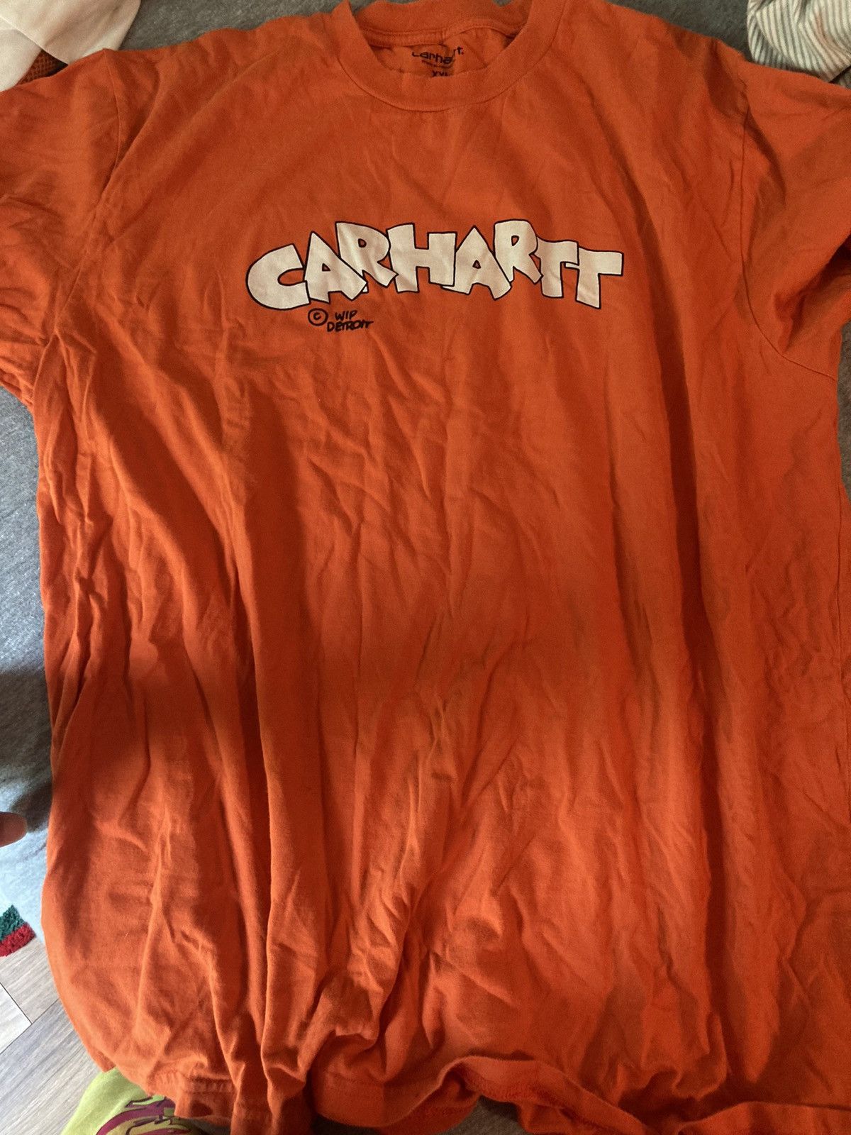 Carhartt Wip Logo t shirt Size US XL / EU 56 / 4 - 1 Thumbnail